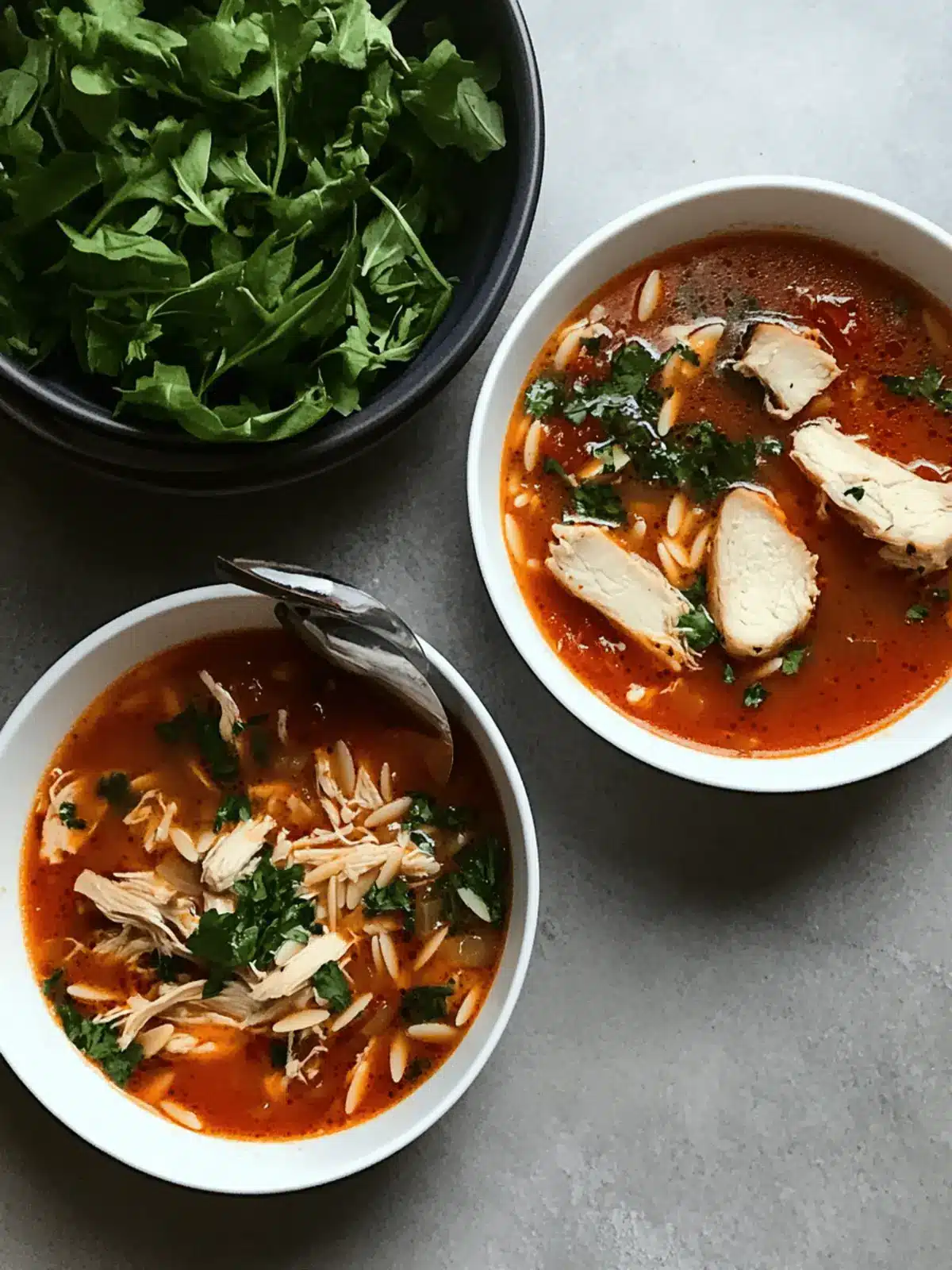 Hearty Chicken and Orzo Soup with Garlic and Paprika Bliss 4 Chicken and Orzo Soup with Garlic and Paprika