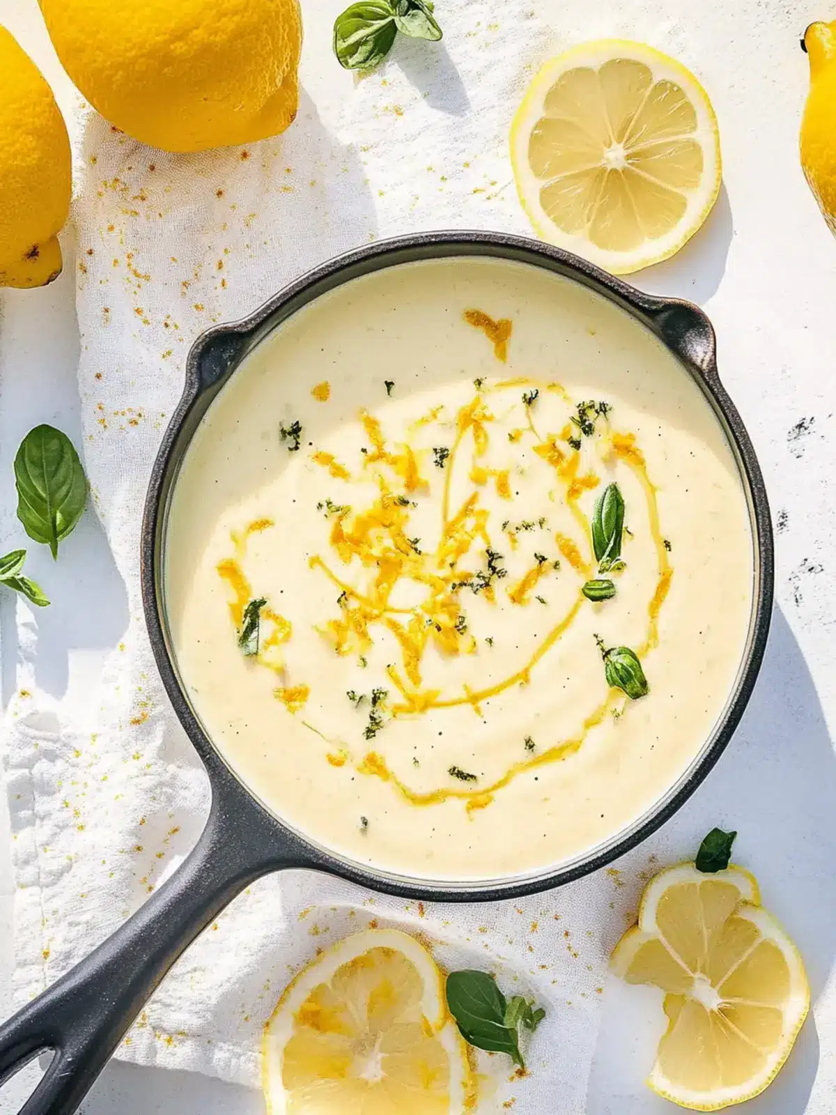 Lemon Cream Sauce: Elevate Your Dishes in 20 Minutes 2 Lemon Cream Sauce