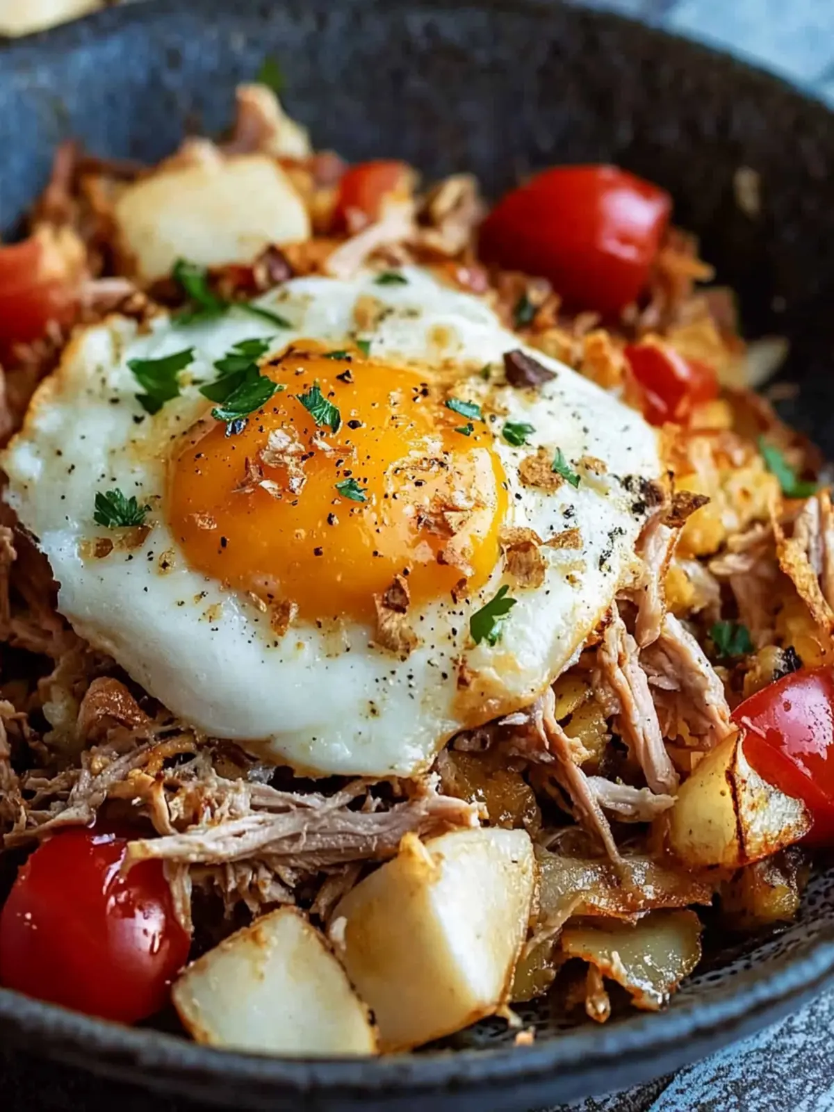 Savory Pulled Pork Breakfast Hash Recipe to Energize Mornings 2 Pulled Pork Breakfast Hash Recipe