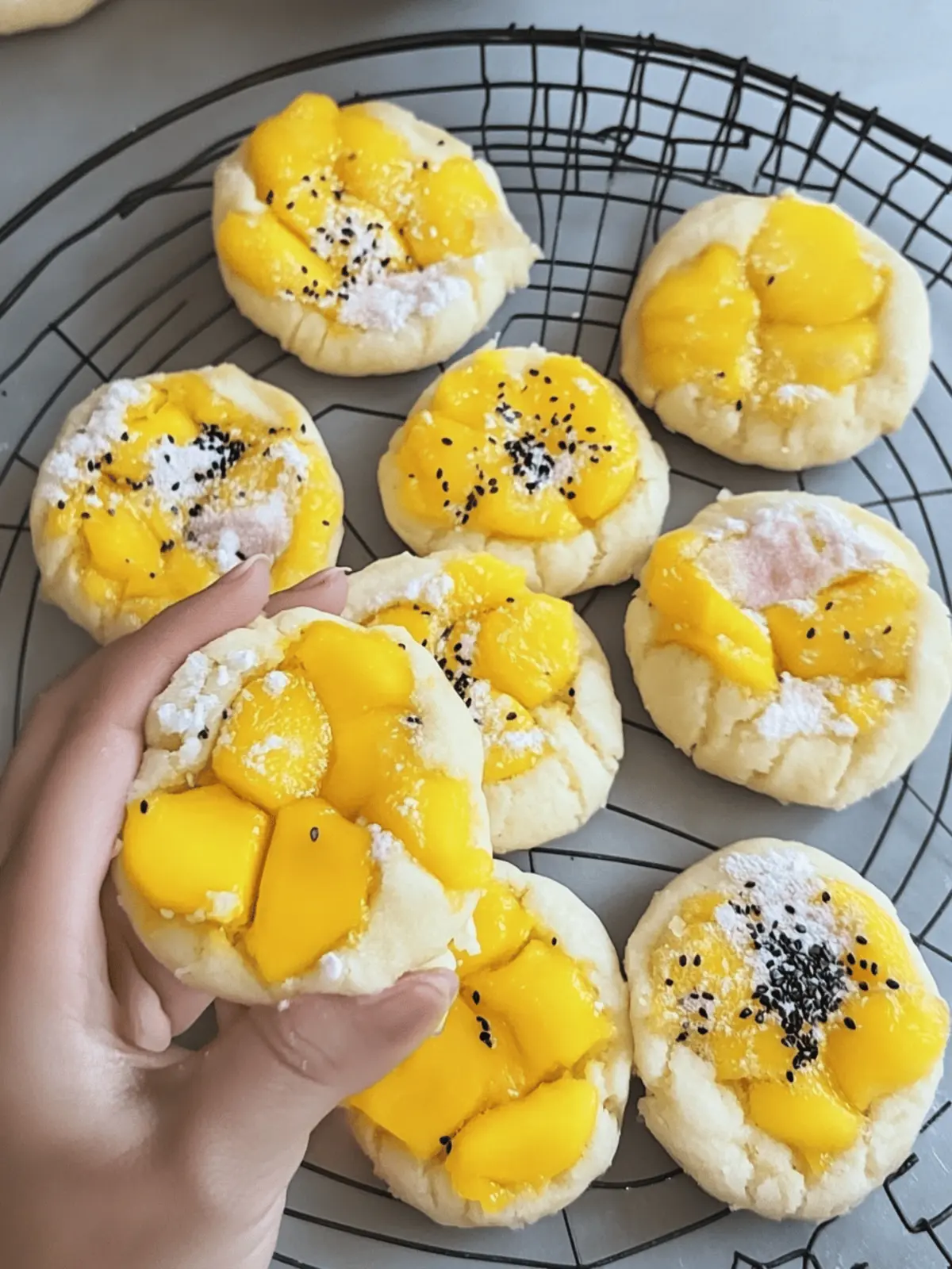 Mango Sticky Rice Mochi Cookies: Kat Lieu s One-Bowl Vegan Delight 4 Kat Lieu s One-Bowl Vegan and Gluten-Free Mango Sticky Rice Mochi Cookies Recipes