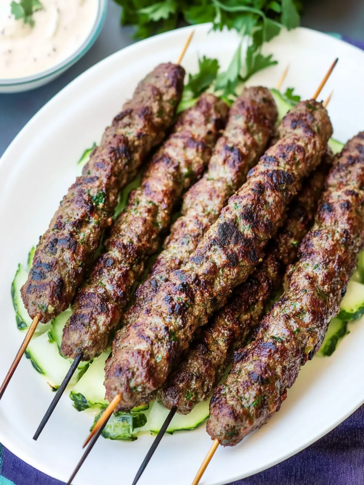 Savor Juicy Kafta Kebabs: Quick, Flavorful Delight at Home 4 Kafta Kebabs