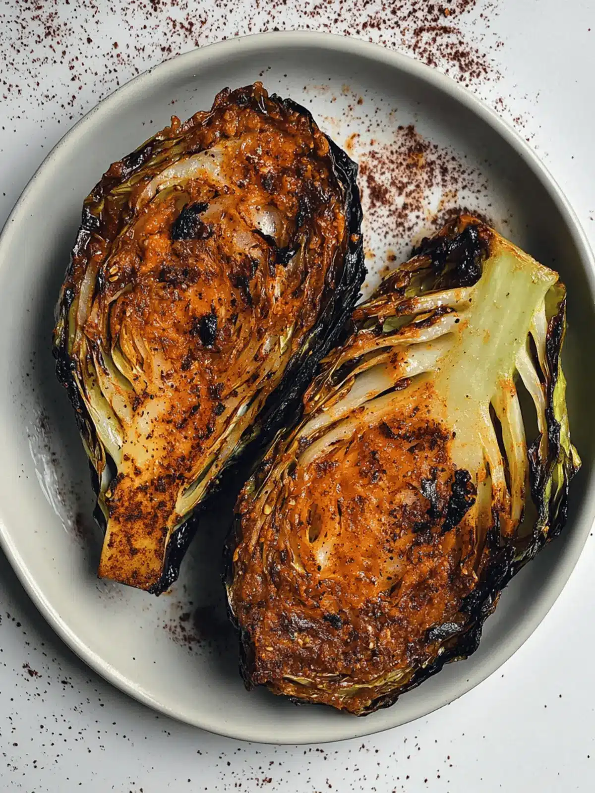 Delicious Charred Cabbage with Miso Gochujang Butter Magic 2 Charred Cabbage with Miso Gochujang Butter
