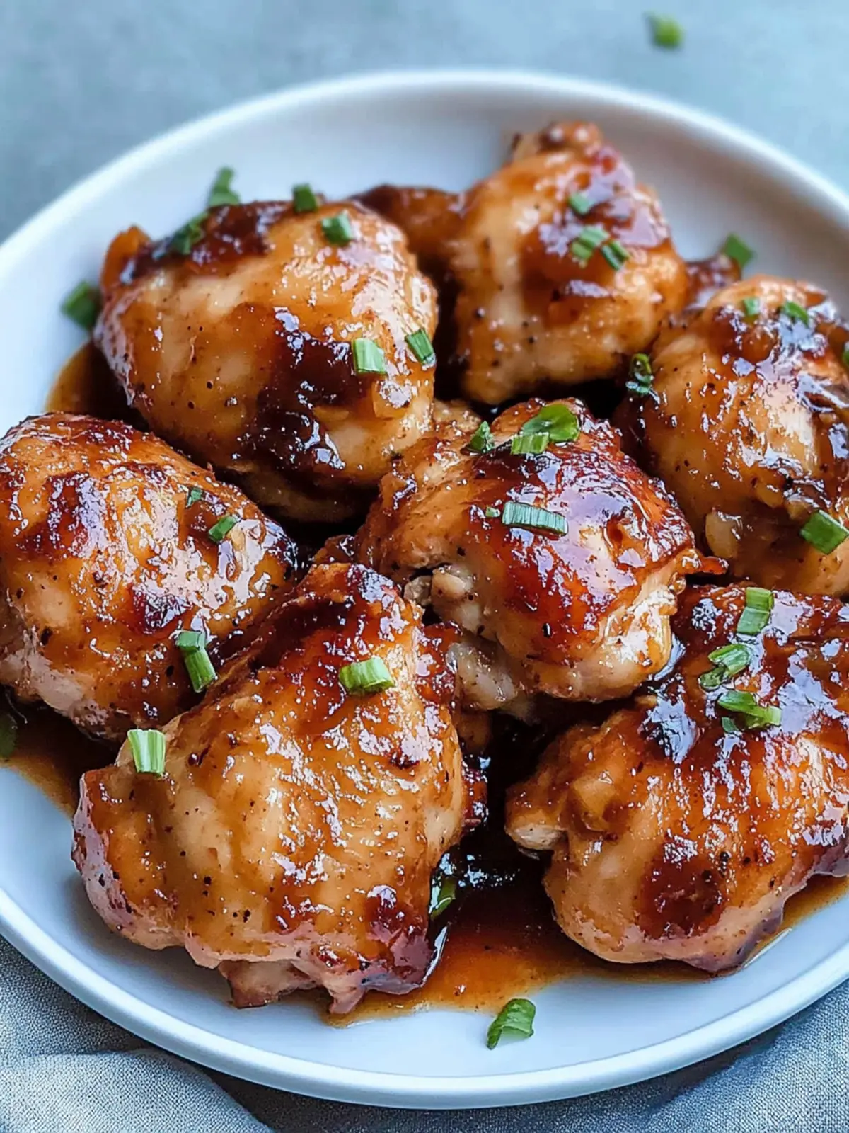 Sweet & Savory Honey Garlic Chicken Thighs in the Air Fryer 2 Honey Garlic Chicken Thighs Air Fryer