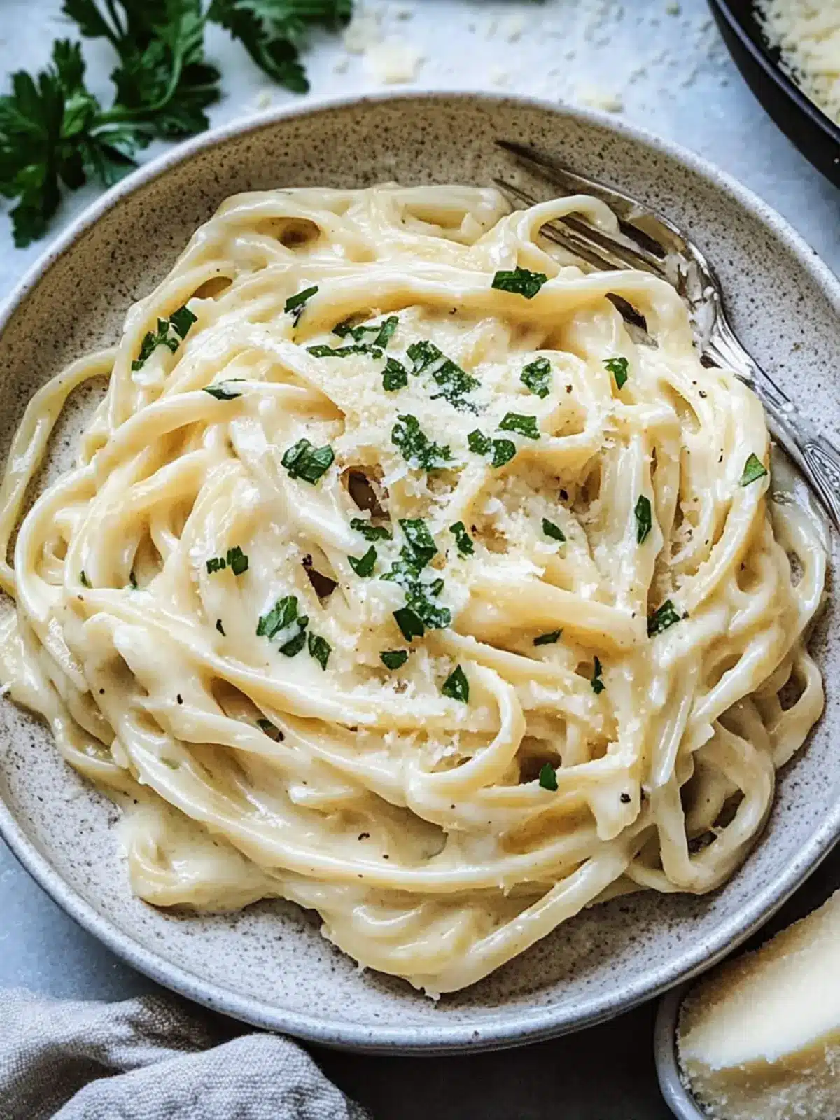 Delicious Oat Milk Alfredo Pasta in Just 20 Minutes! 4 Oat Milk Alfredo Pasta