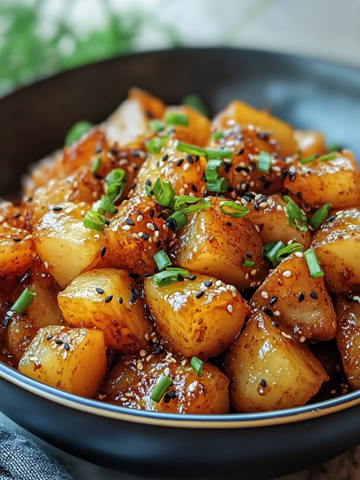 Savory Korean Braised Potatoes: Quick, Easy Comfort Food! 4 Korean Braised Potatoes