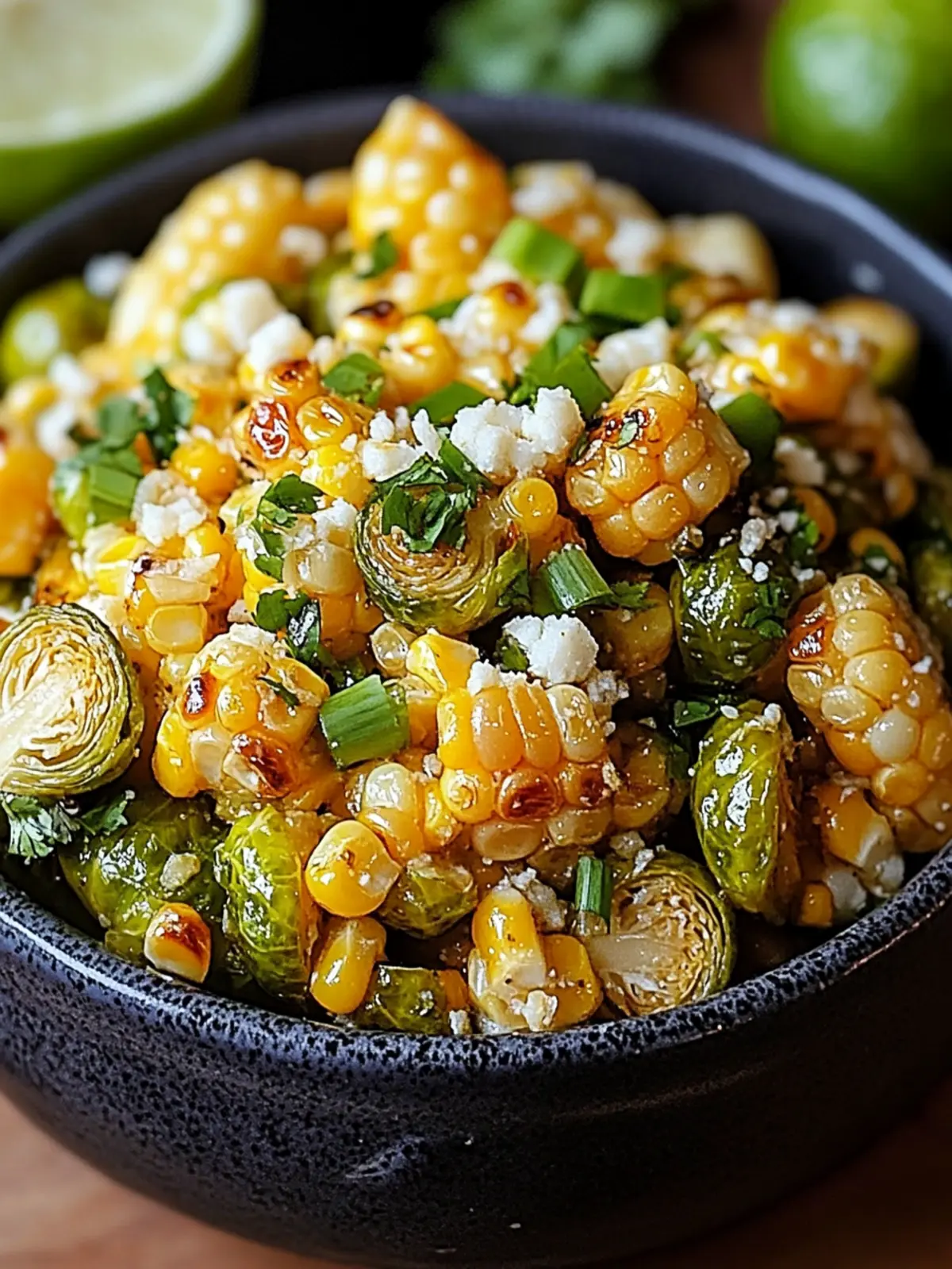 Mexican Street Corn Brussels Sprouts: A Must-Try Flavor Boost 3 Mexican Street Corn Brussels Sprouts