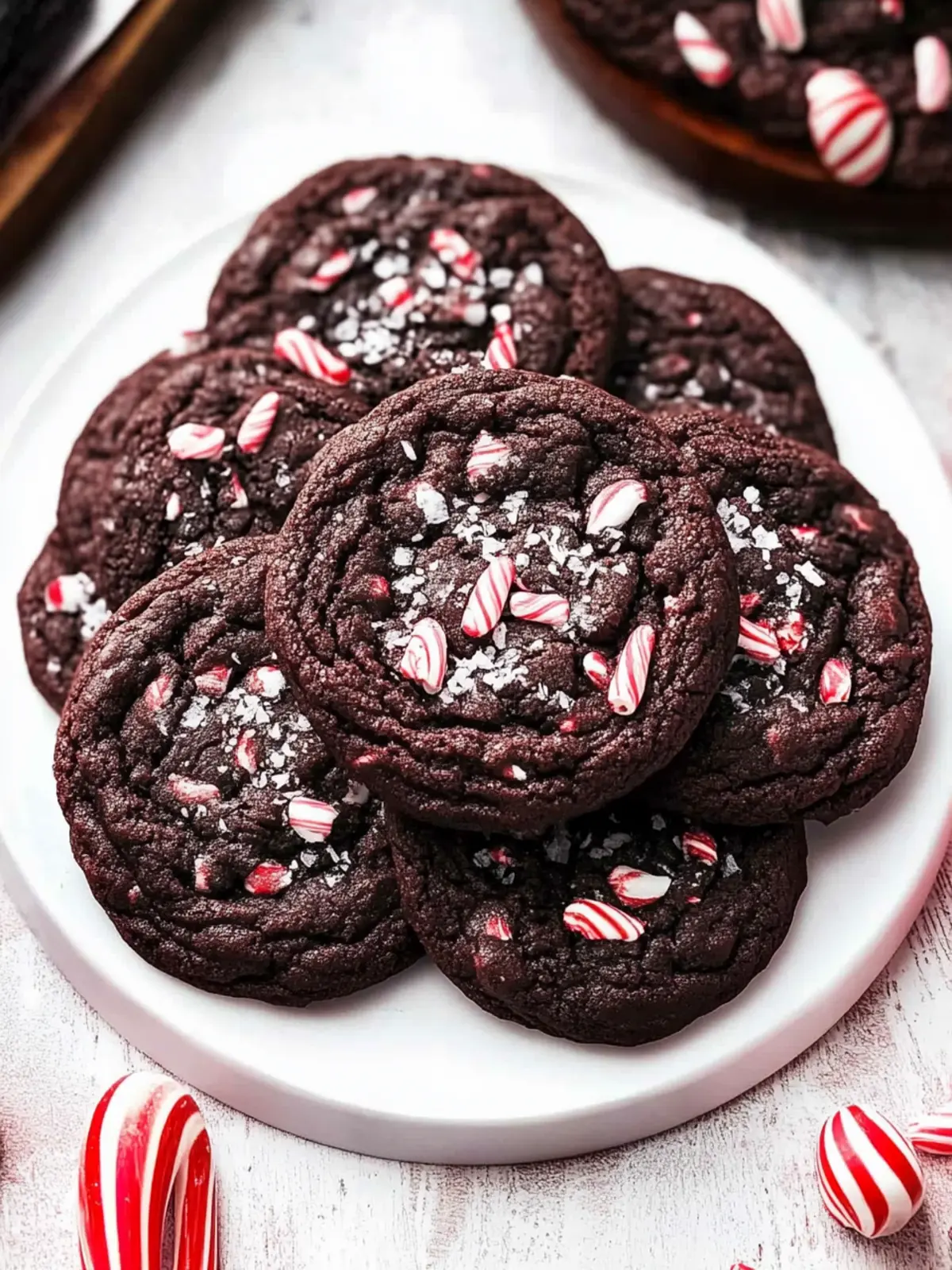 Chewy Double Chocolate Peppermint Cookies for a Festive Treat 4 Double Chocolate Peppermint Cookies