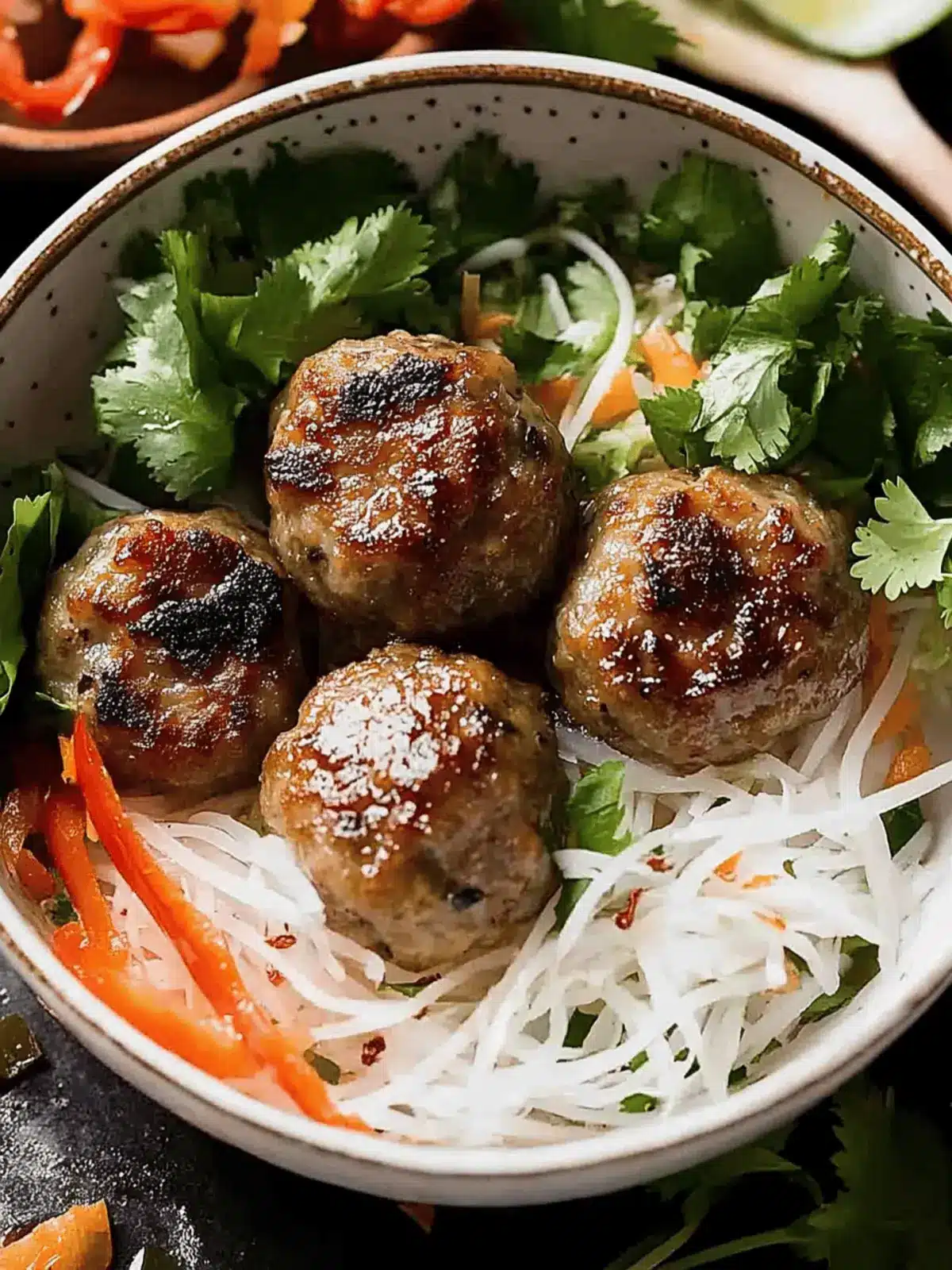 Bun Cha: Easy Vietnamese Meatballs for Flavorful Dinners 2 Bun Cha (Vietnamese Meatballs!)