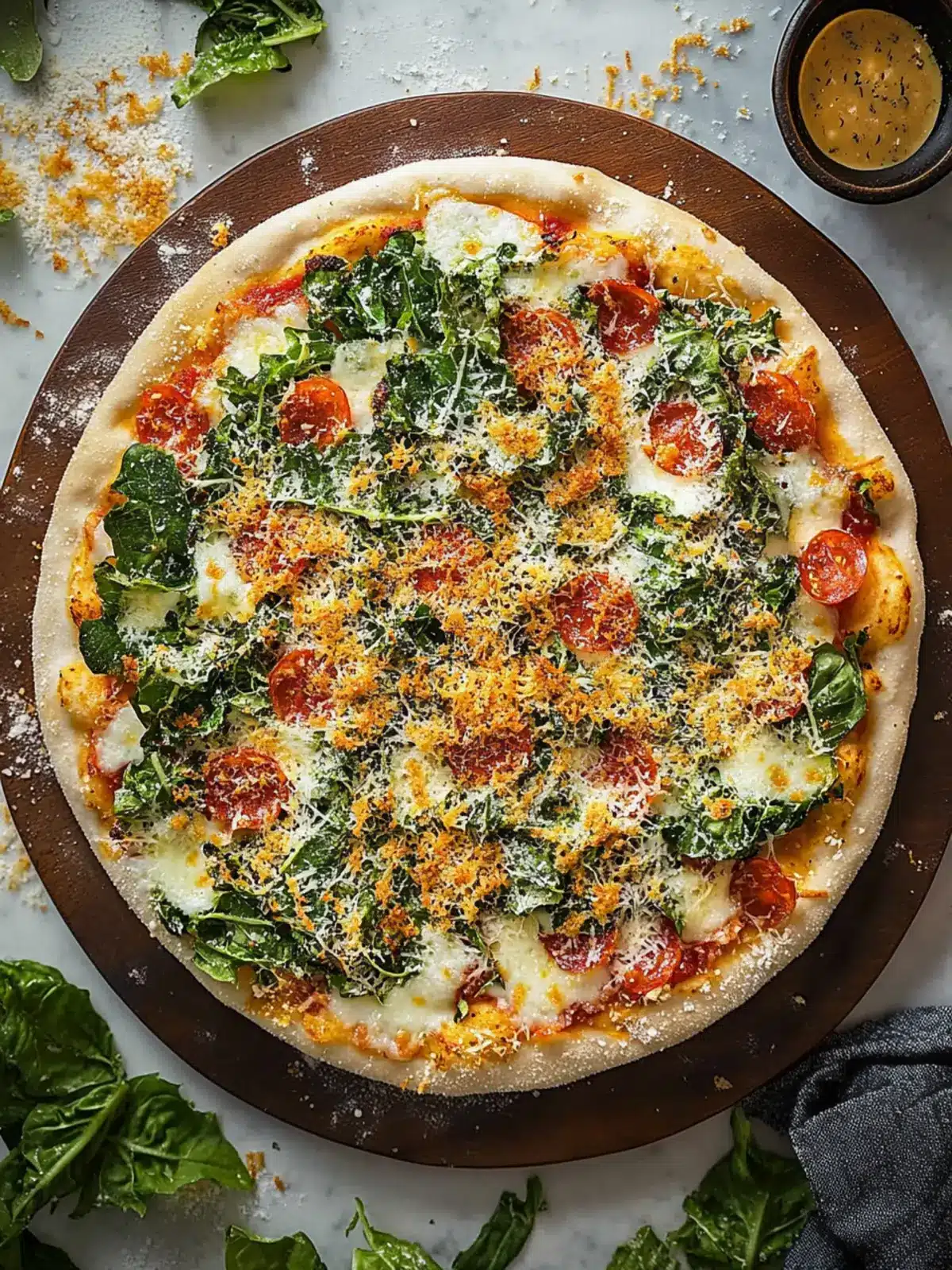 Pizza Caesar Salad: Quick, Crunchy Flavor in 25 Minutes 3 Pizza Caesar Salad