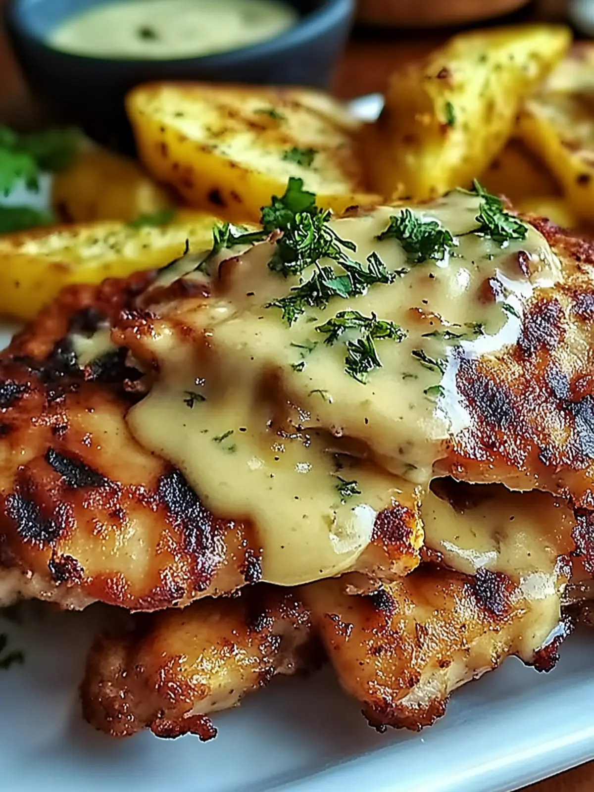 Mouthwatering Malibu Chicken with Creamy Mustard Sauce 3 Malibu Chicken