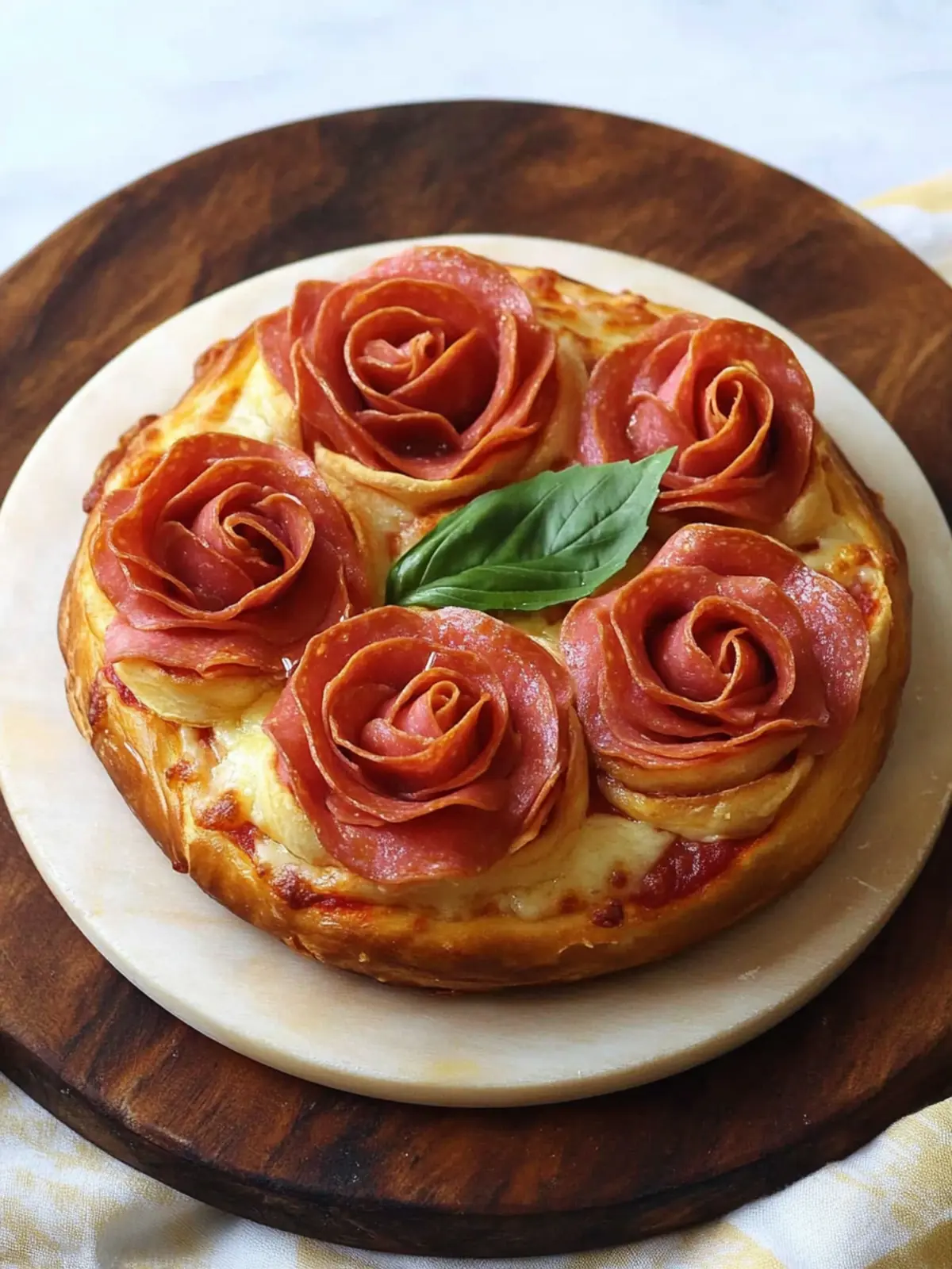 Delicious Pizza Roses: Fun, Easy, & Perfect for Parties 4 Pizza Roses