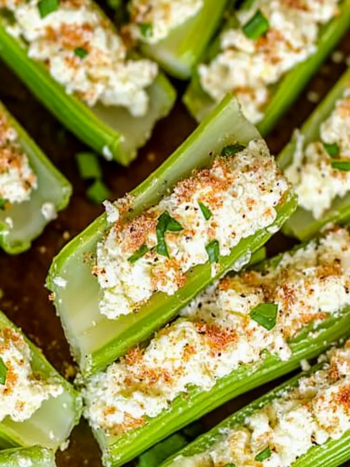 Deliciously Easy Italian Cream Cheese Stuffed Celery Snack 3 Italian Cream Cheese Stuffed Celery