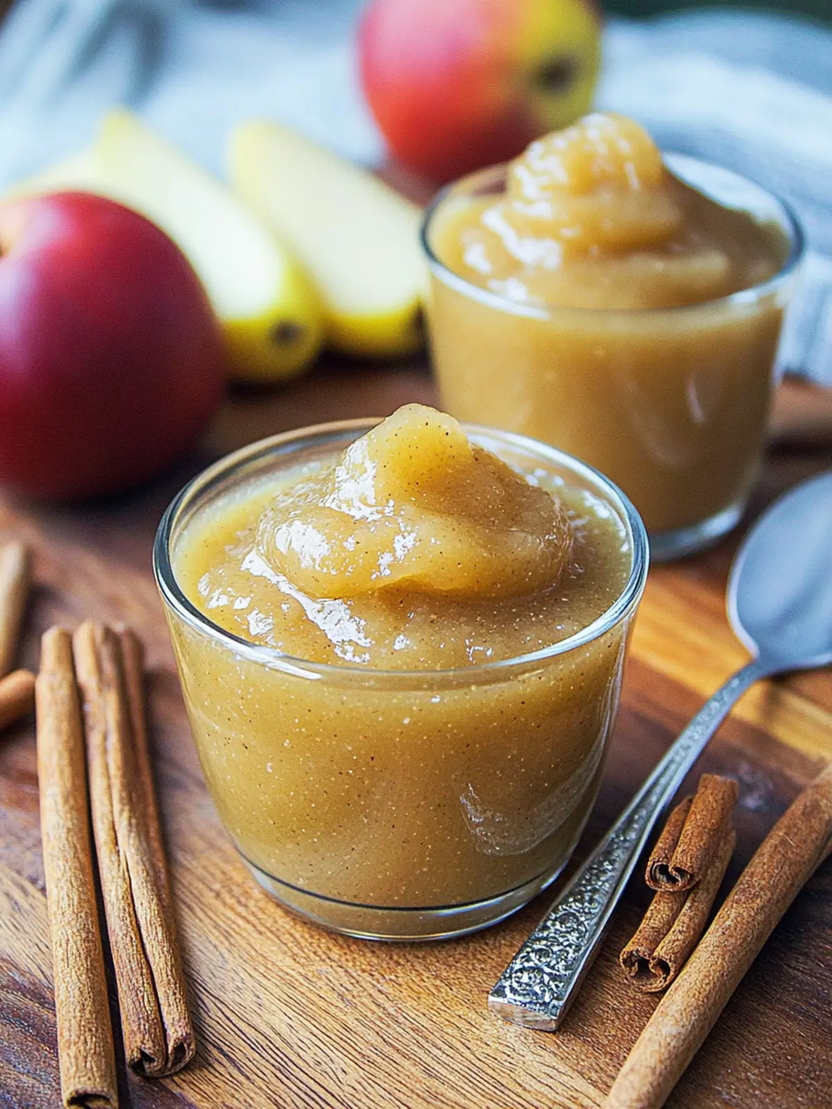 Homemade Slow Cooker Pear Applesauce with Cozy Spices 2 Slow Cooker Pear Applesauce