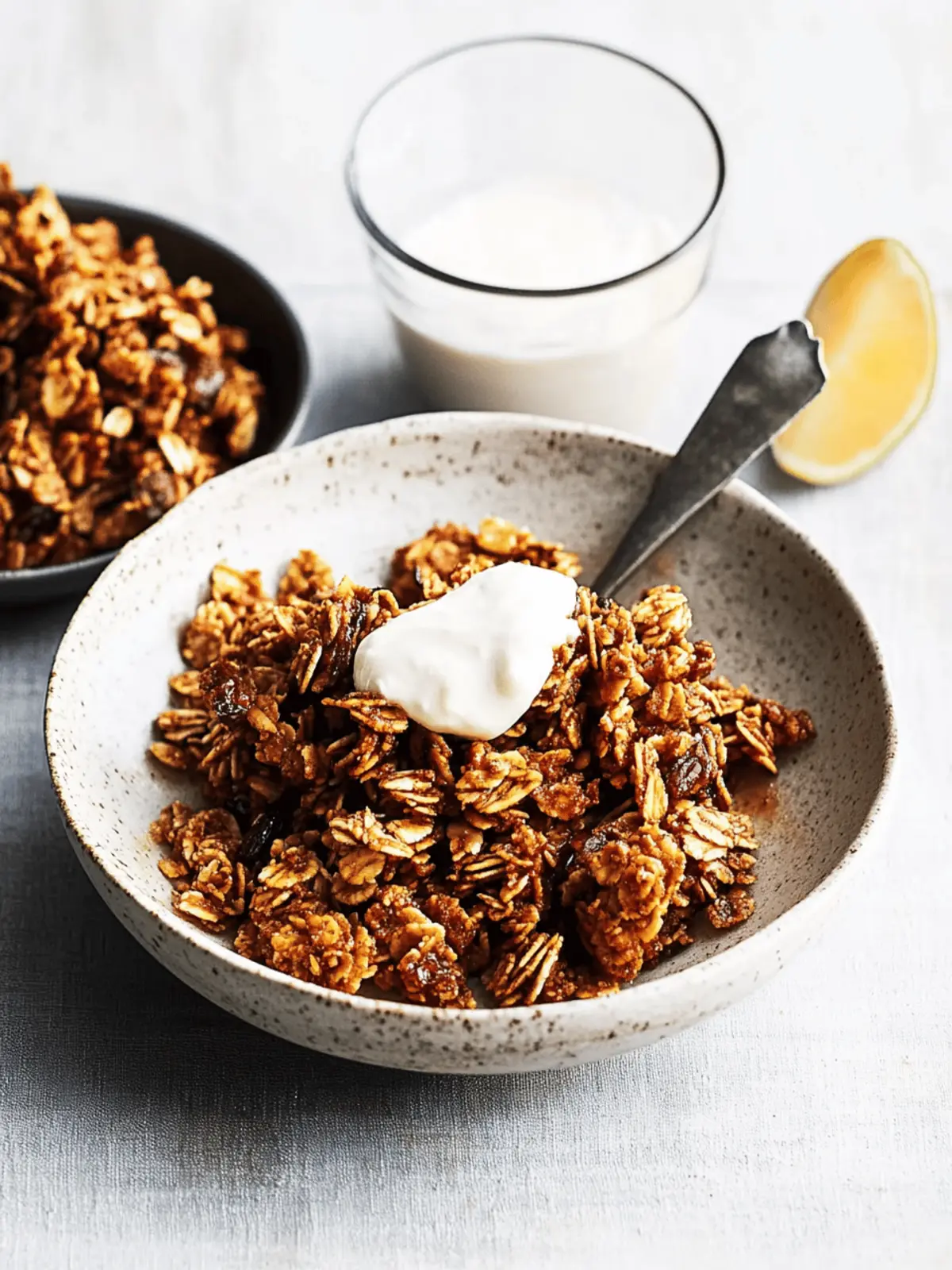 Gingerbread Granola: Your Cozy Holiday Crunch Formula 4 gingerbread granola