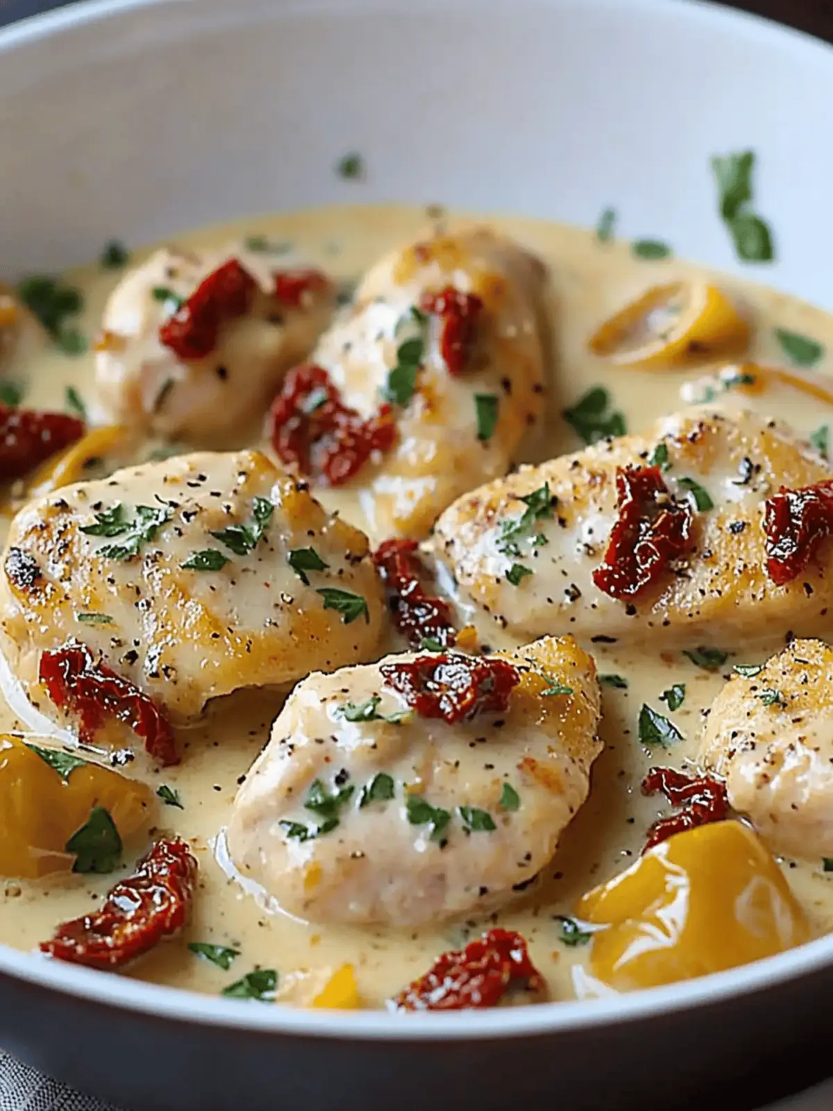 Creamy Sun-Dried Tomato Chicken That Warms Your Soul 2 Creamy Sun-Dried Tomato Chicken
