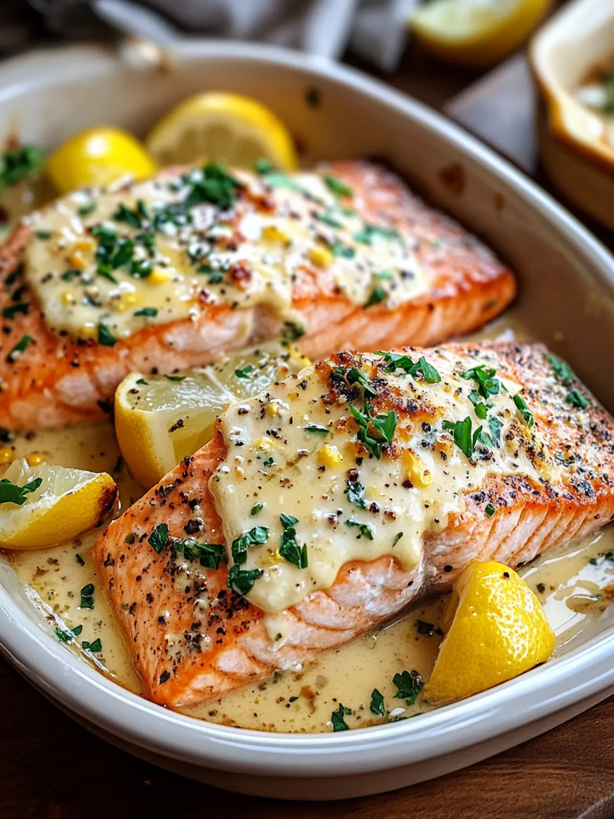 Baked Boursin Salmon: Quick Gourmet Delight in 30 Minutes 2 Baked Boursin Salmon