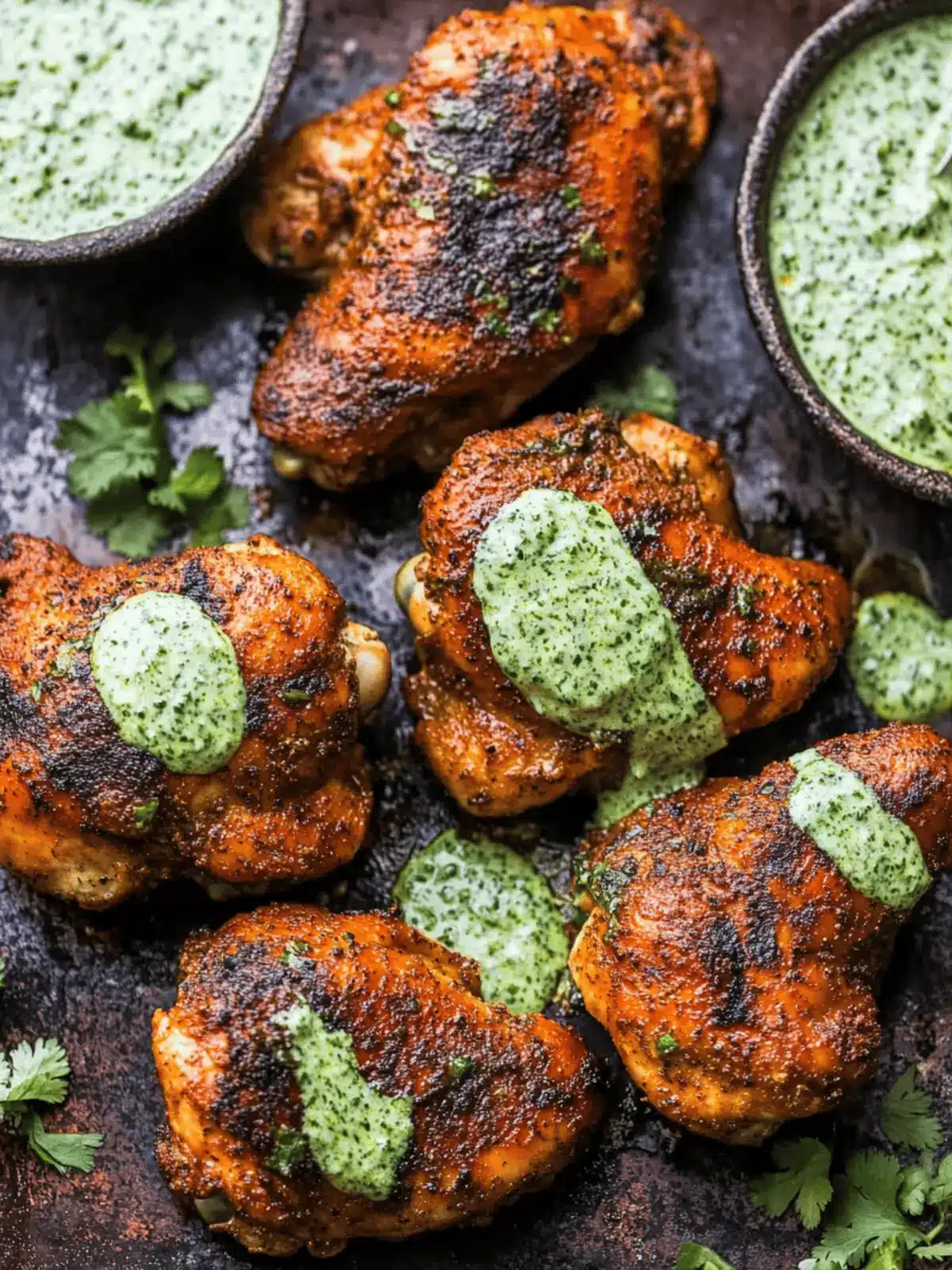 Savory Roasted Peruvian Chicken with Zesty Green Sauce Delight 4 Roasted Peruvian Chicken with Green Sauce