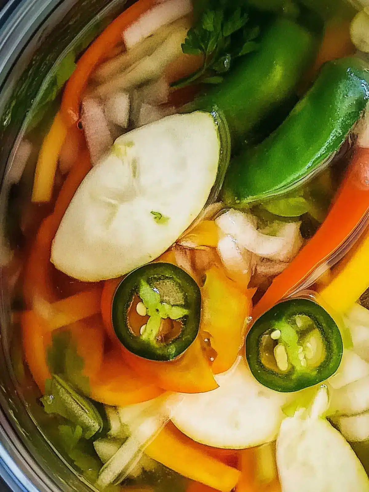 Zesty Escabeche Recipe: Quick Pickled Veggies Delight 4 Escabeche