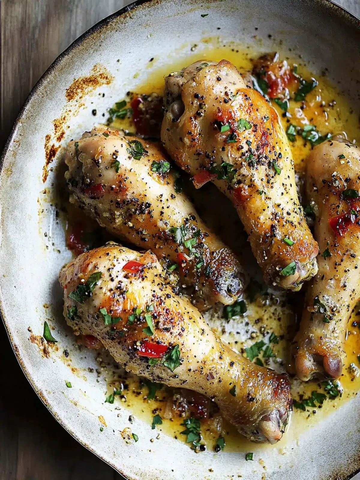 Creamy Black Pepper Chicken Drumsticks for Ultimate Weeknight Bliss 3 Creamy Black Pepper Chicken Drumsticks