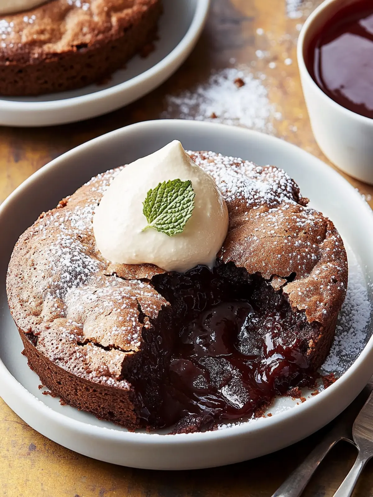 Decadent Big-Batch Lava Cake That's Gluten-Free Delight 3 Big-Batch Lava Cake