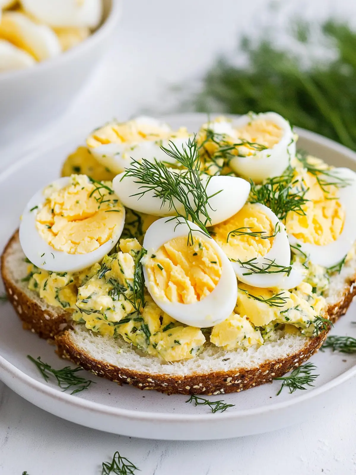 High Protein Egg Salad with Dill for Healthy Meal Prep Bliss 4 High Protein Egg Salad with Dill