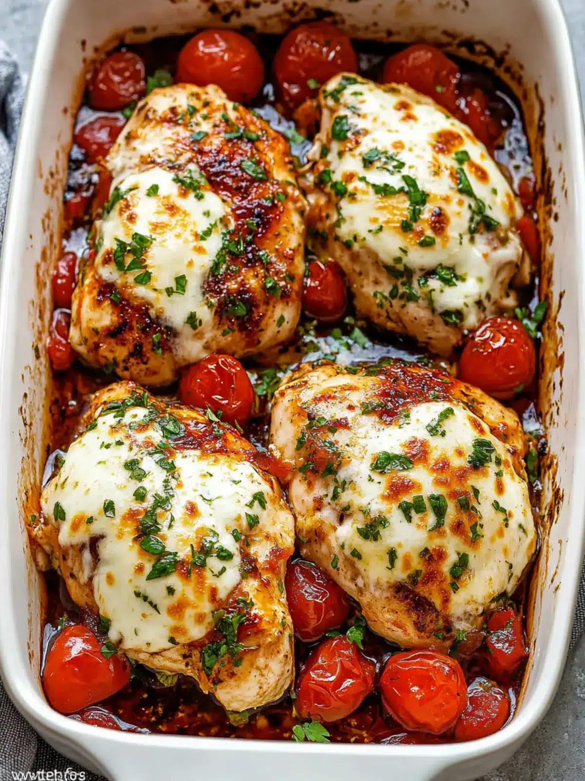 Balsamic Chicken With Mozzarella Cheese in 30 Minutes! 3 Balsamic Chicken With Mozzarella Cheese