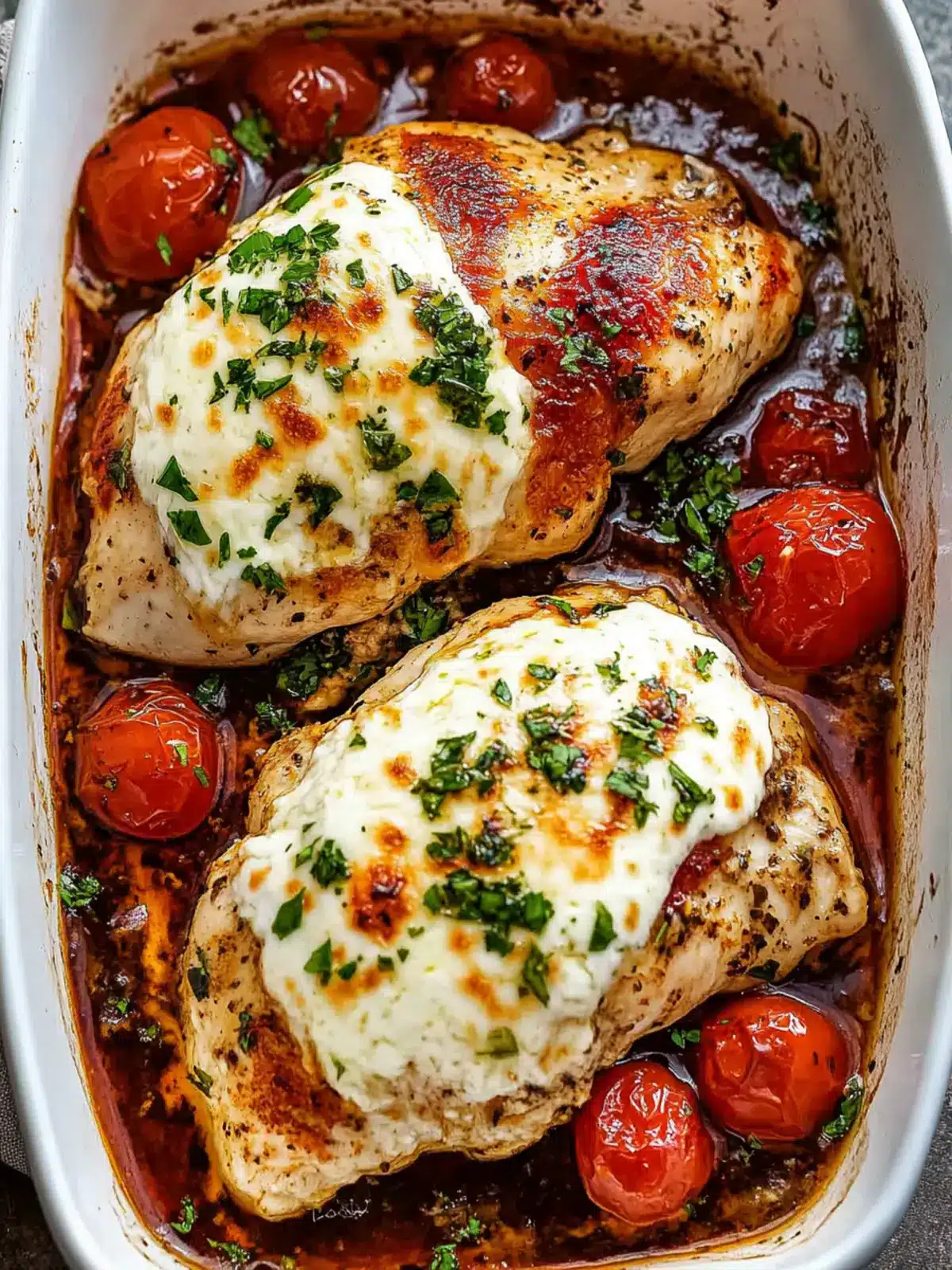 Balsamic Chicken With Mozzarella Cheese in 30 Minutes! 4 Balsamic Chicken With Mozzarella Cheese