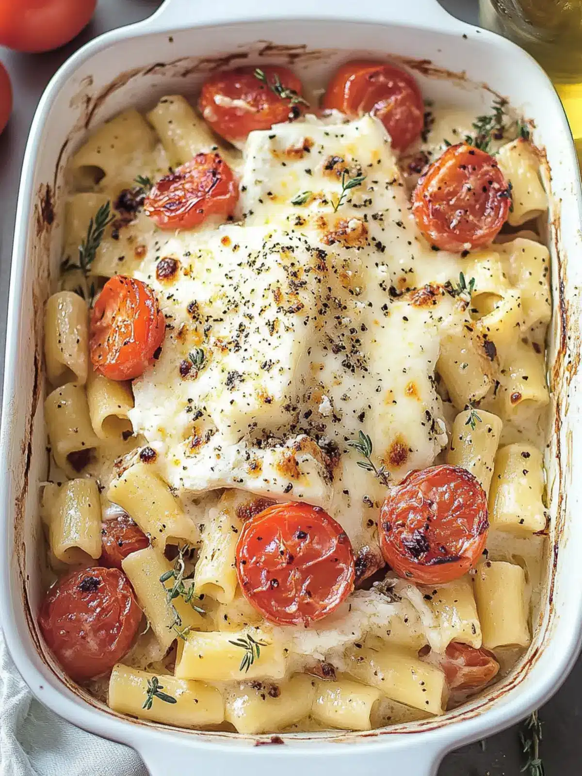 Baked Goat Cheese Pasta with Spinach for a Cozy Dinner Delight 3 Baked Goat Cheese Pasta