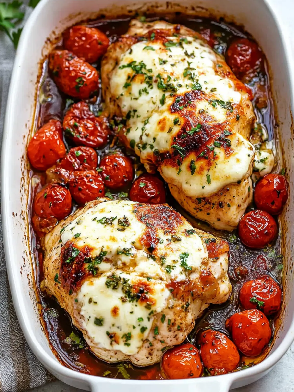Balsamic Chicken With Mozzarella Cheese in 30 Minutes! 2 Balsamic Chicken With Mozzarella Cheese