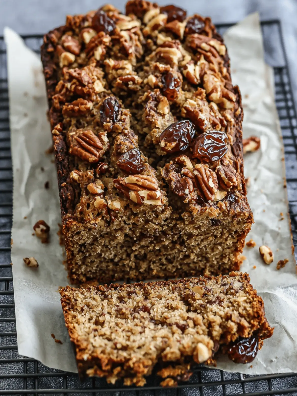 Bowl Tahini Date Nut Bread That's Truly Irresistible 2 Bowl Tahini Date Nut Bread