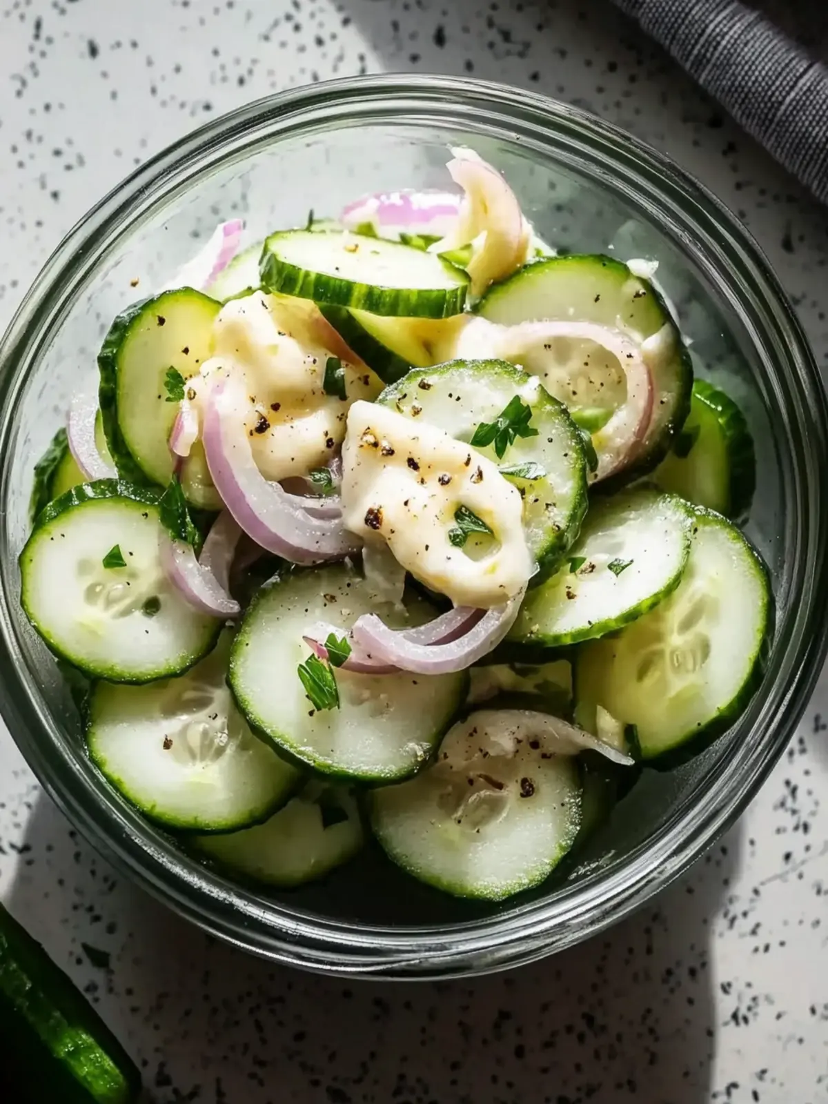 High Protein Cucumber Salad for a Refreshing Meal Upgrade 2 High Protein Cucumber Salad
