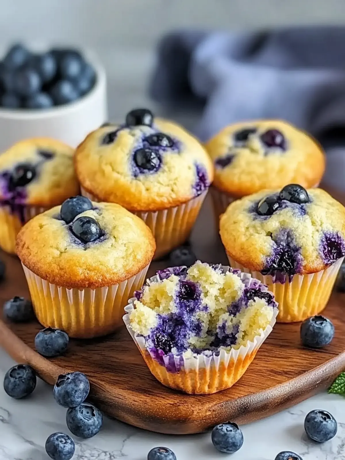 Delicious High-Protein Blueberry Cottage Cheese Muffins Easy Recipe 3 High-Protein Blueberry Cottage Cheese Muffins