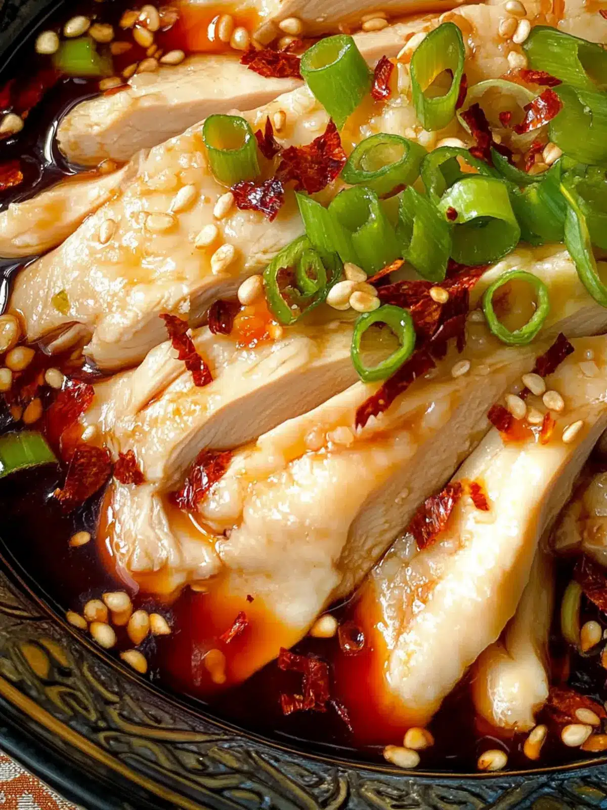 Spicy Sichuan Poached Chicken: Quick Flavor Explosion at Home 3 Spicy Sichuan Poached Chicken