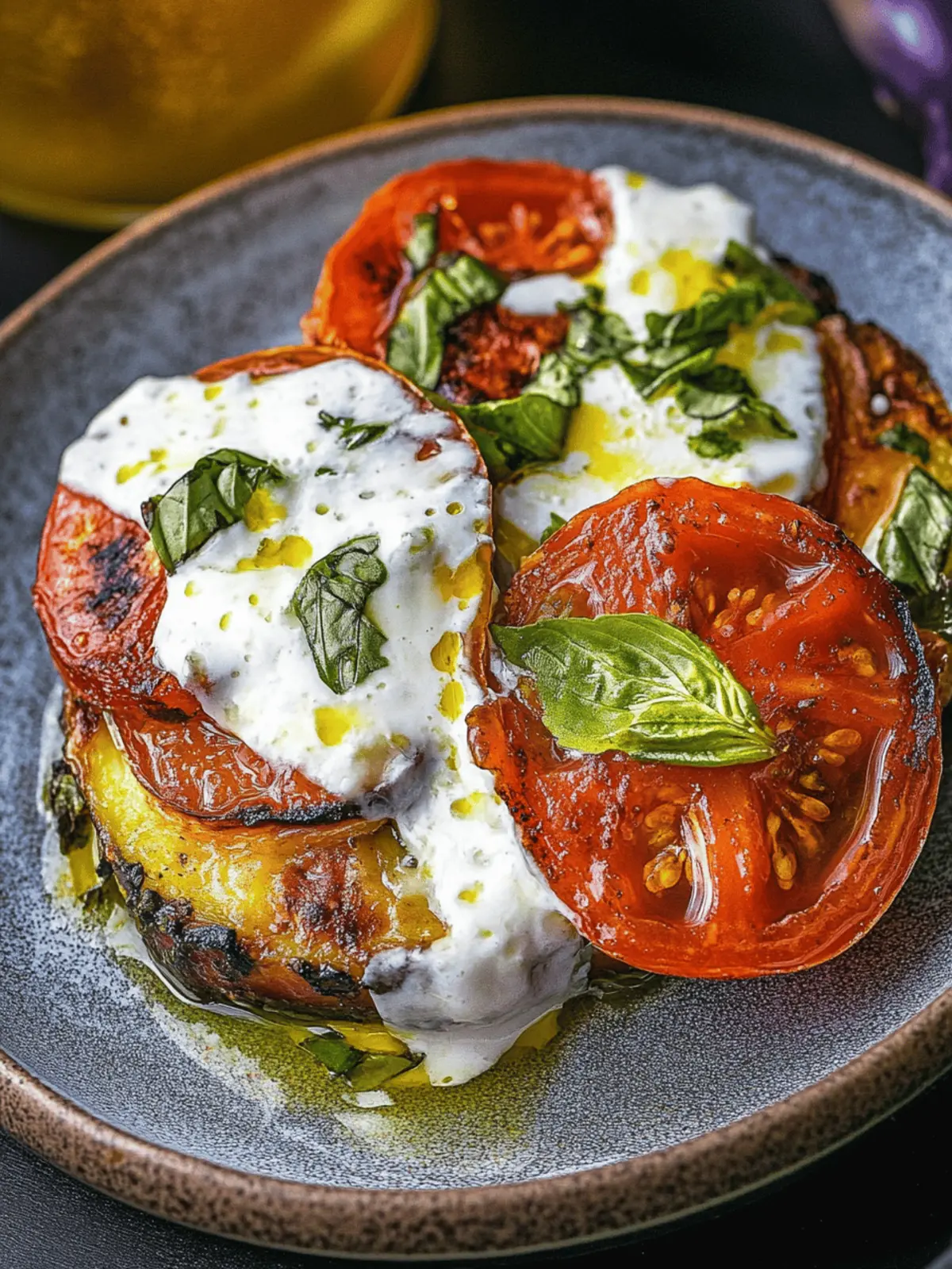 Delicious Borani Banjan: Savory Vegan Eggplant Delight! 4 Borani Banjan