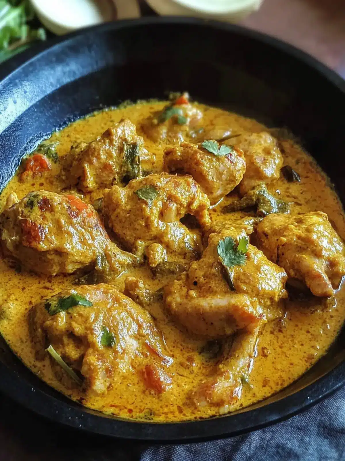 Creamy Mughlai Chicken Changezi: A Flavorful Comfort Meal 4 Mughlai Chicken Changezi