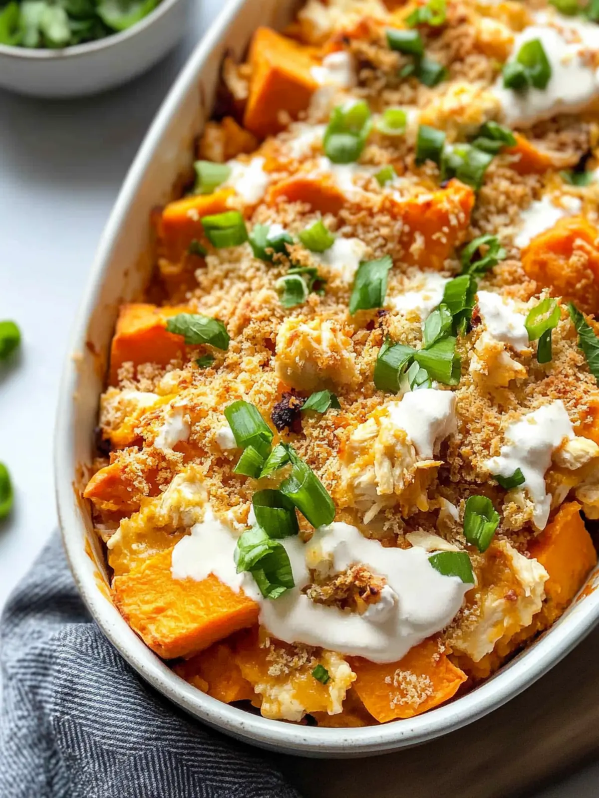 Buffalo Chicken Sweet Potato Casserole for Cozy Nights 3 Buffalo Chicken Sweet Potato Casserole