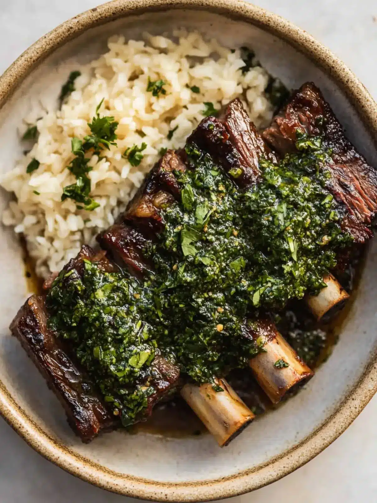 Savory Miso Short Ribs with Cilantro Sauce for Cozy Nights 4 Miso Short Ribs with Cilantro Sauce
