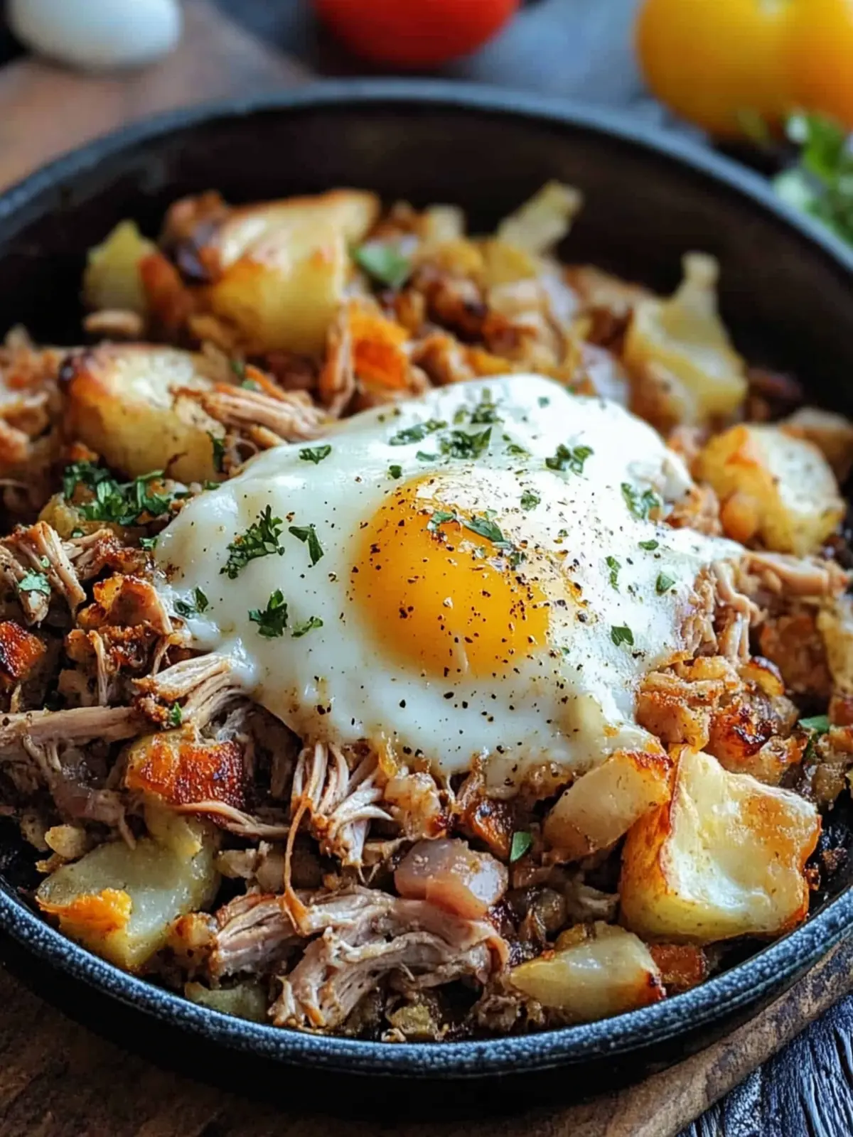 Savory Pulled Pork Breakfast Hash Recipe to Energize Mornings 3 Pulled Pork Breakfast Hash Recipe