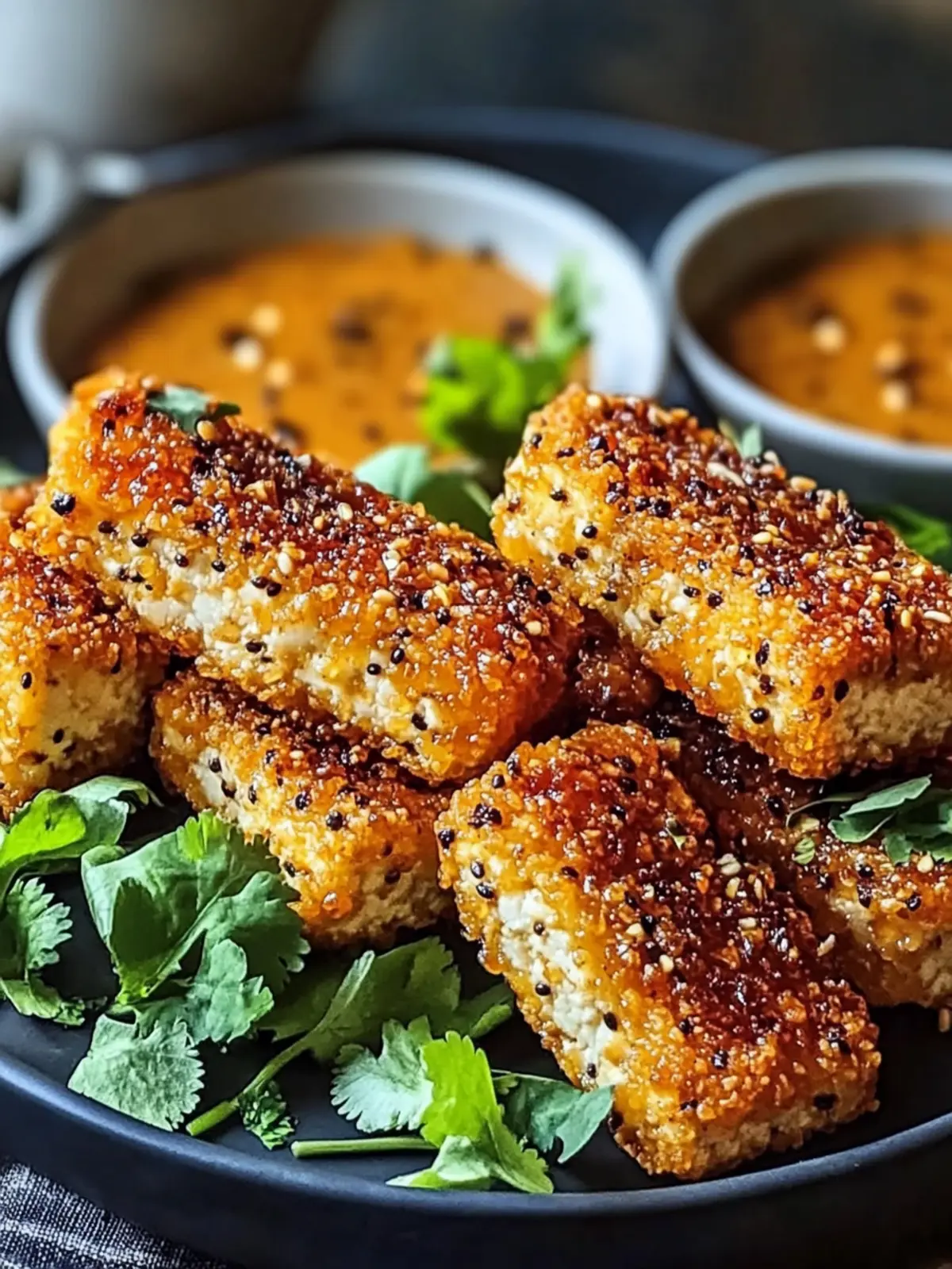 Crispy Baked Honey Mustard Tofu Tenders for Guilt-Free Snacking 3 Crispy Baked Honey Mustard Tofu Tenders