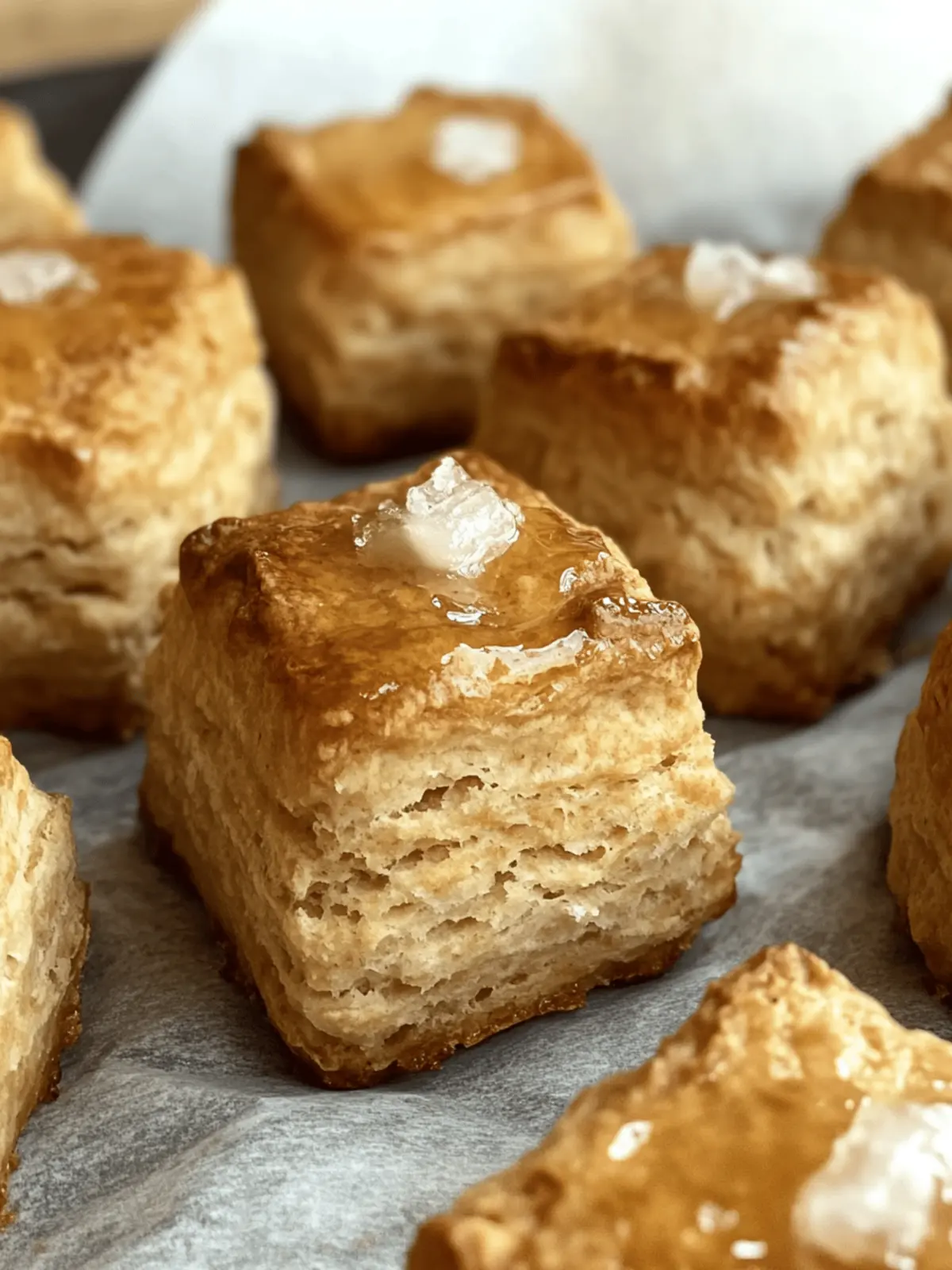 Heavenly Salted Honey Butter Buttermilk Biscuits Recipe 2 Salted Honey Butter Buttermilk Biscuits