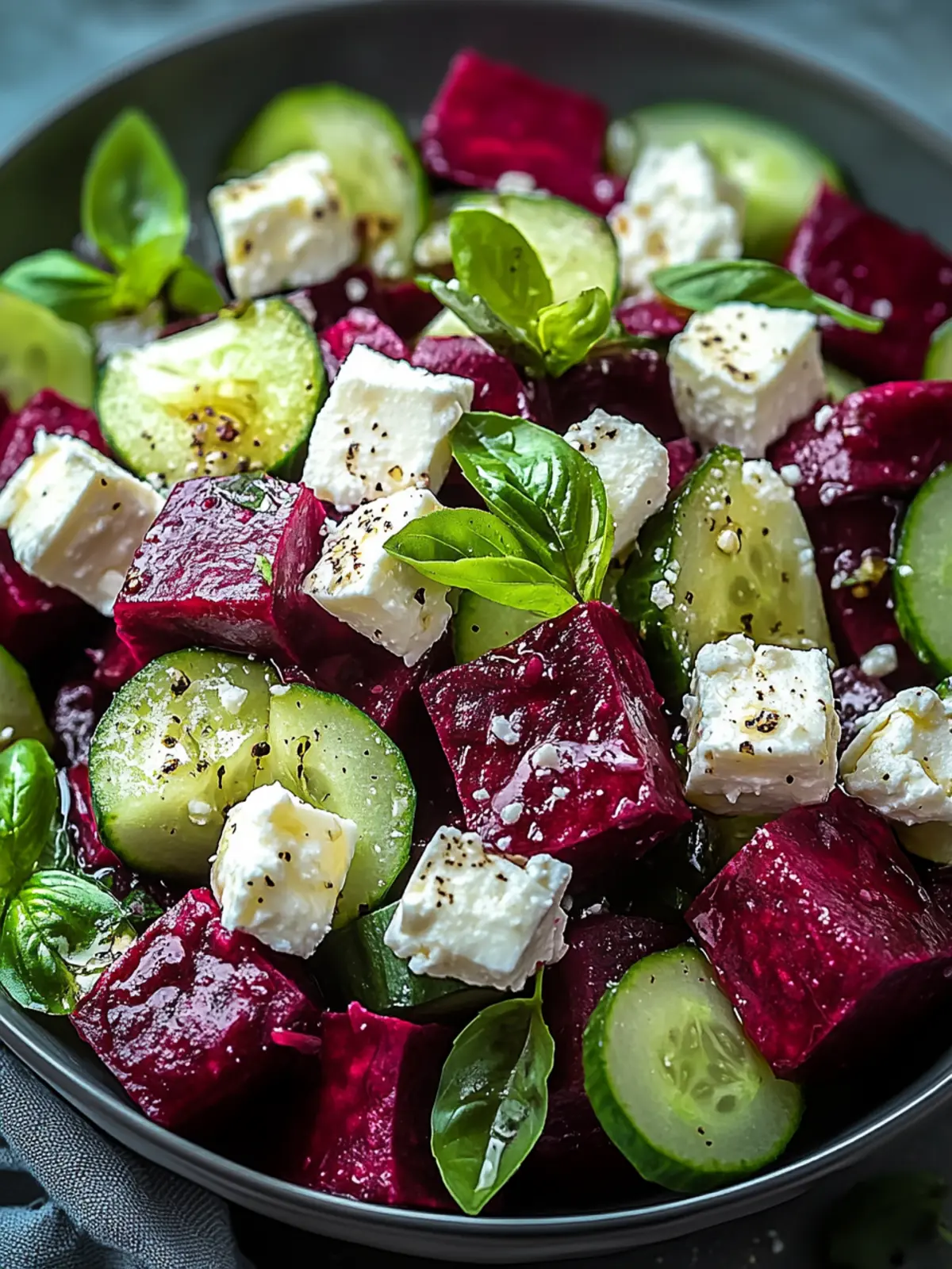 Easy Beet Salad with Feta and Cucumbers Delight for Fresh Flavor 2 Easy Beet Salad with Feta and Cucumbers Delight