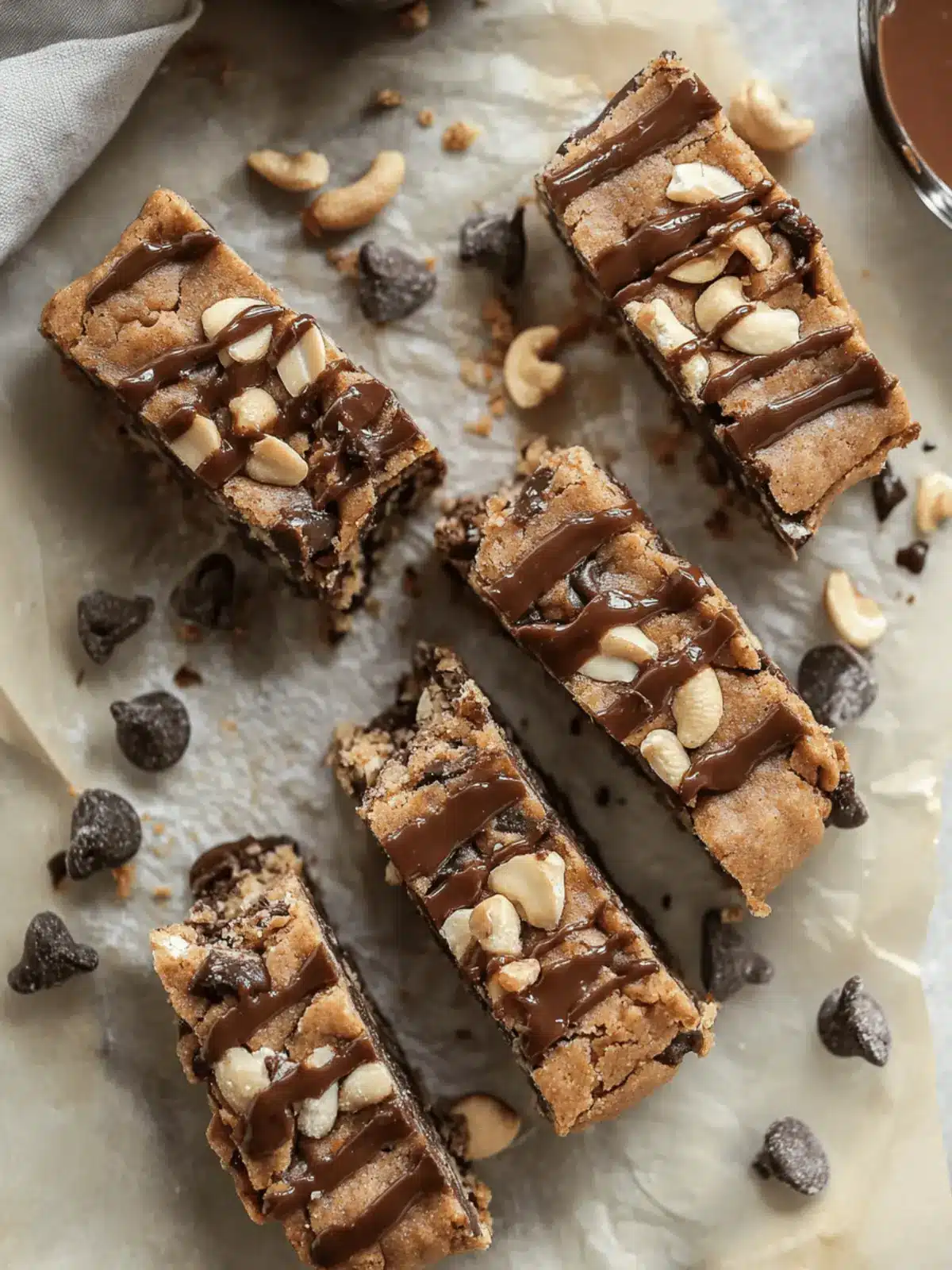 Protein Cashew Snicker Bars That Fuel Your Day with Flavor 2 Protein Cashew snicker bars