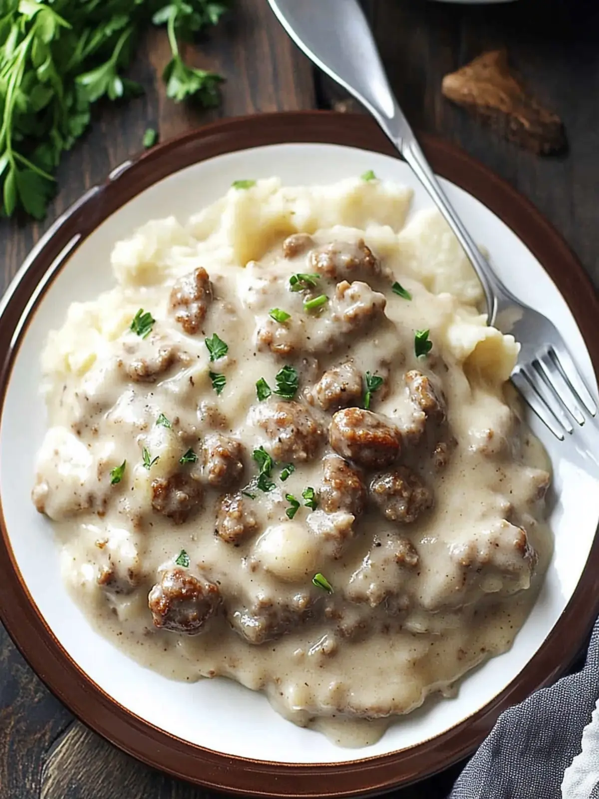 Savor Gluten Free Sausage Gravy for a Cozy Breakfast Delight 2 Gluten Free Sausage Gravy