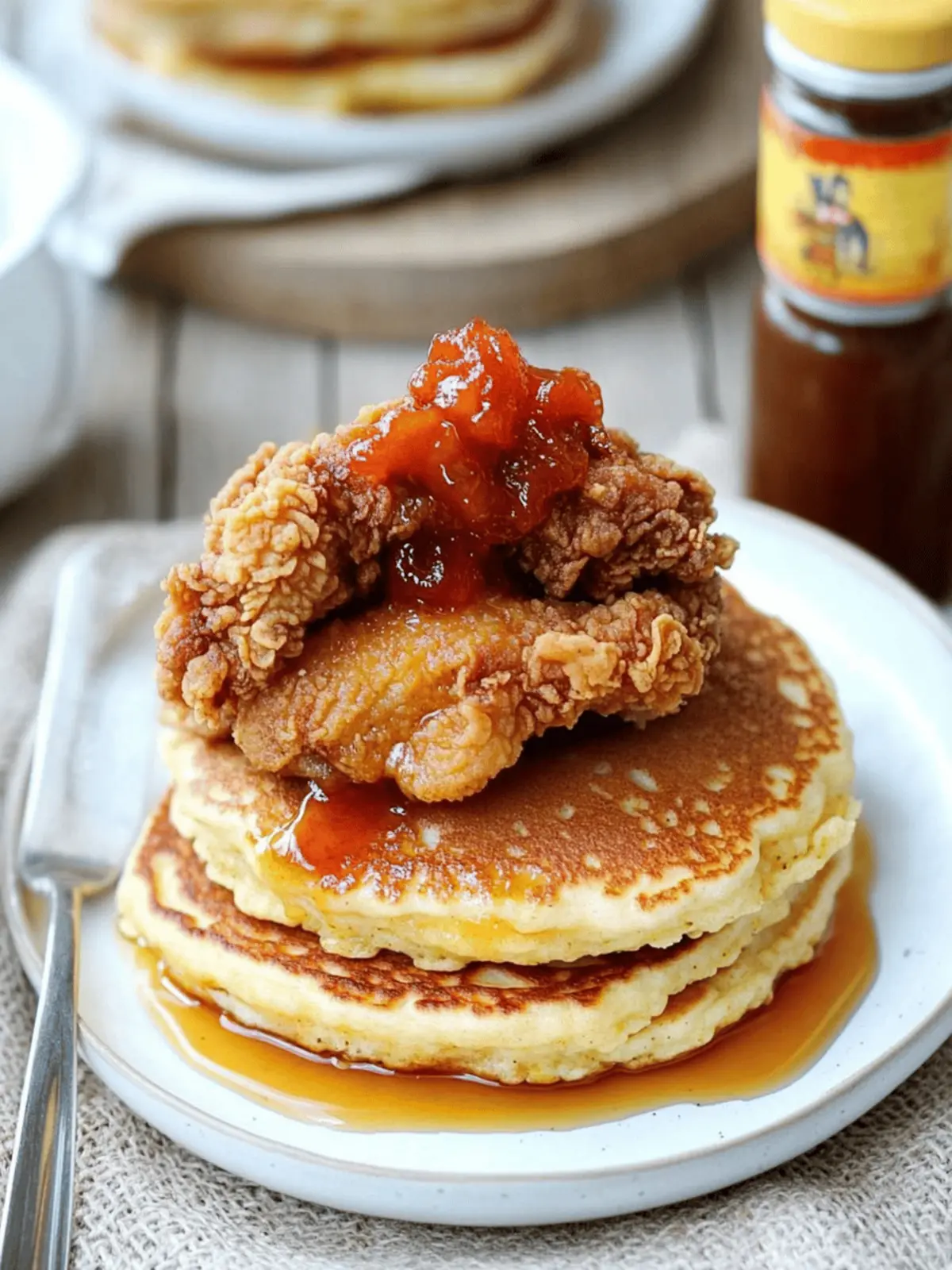 Buttermilk Fried Chicken and Cornmeal Pancakes for Brunch Bliss 3 Buttermilk Fried Chicken and Cornmeal Pancakes