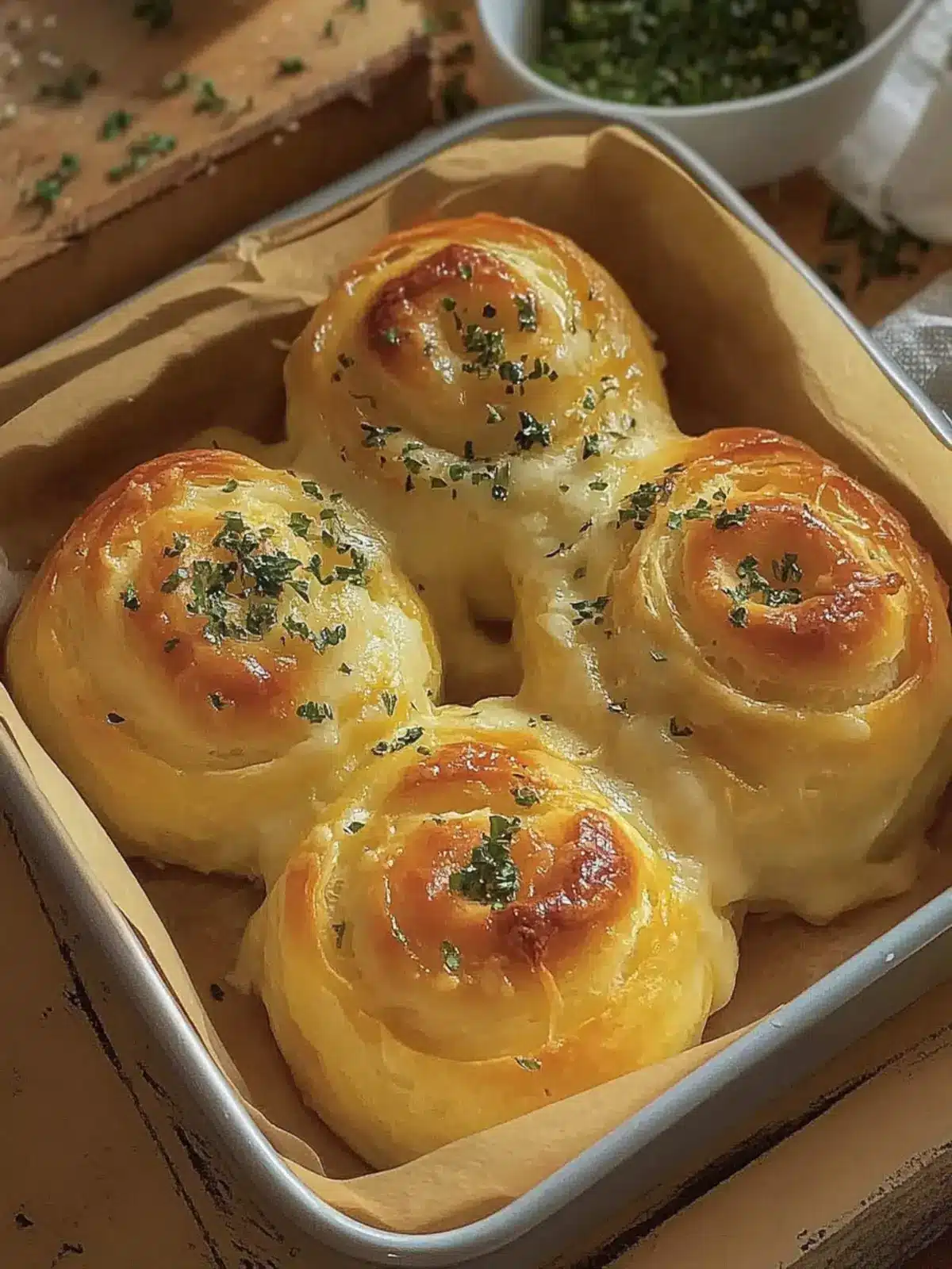 Buttery Cheese Garlic Rolls: The Ultimate Comfort Snack 2 Buttery cheese Garlic Rolls
