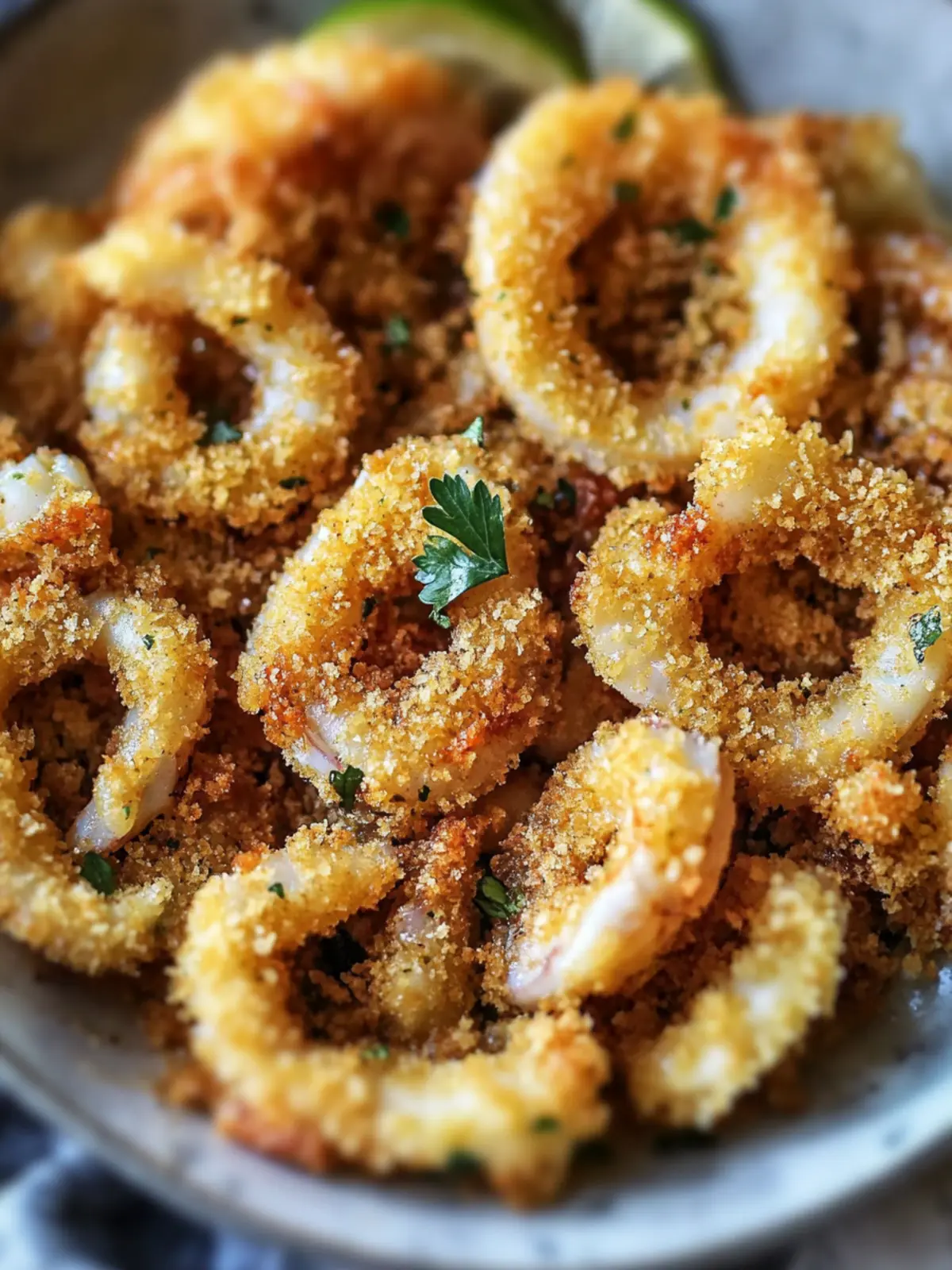 Crispy Baked Calamari with Homemade Breadcrumbs Bliss 4 Crispy Baked Calamari with Homemade Breadcrumbs