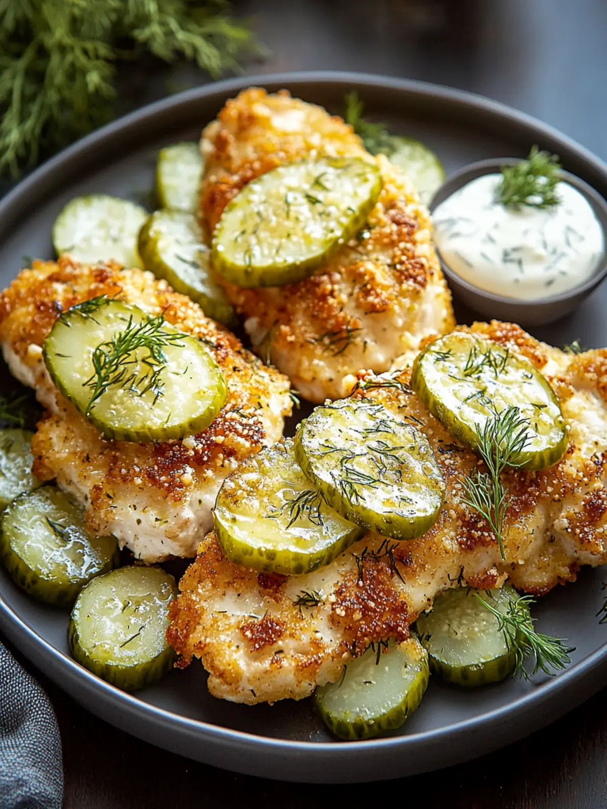 Irresistibly Bold Dill Pickle Parmesan Chicken for Family Fun 4 Irresistibly Bold Dill Pickle Parmesan Chicken