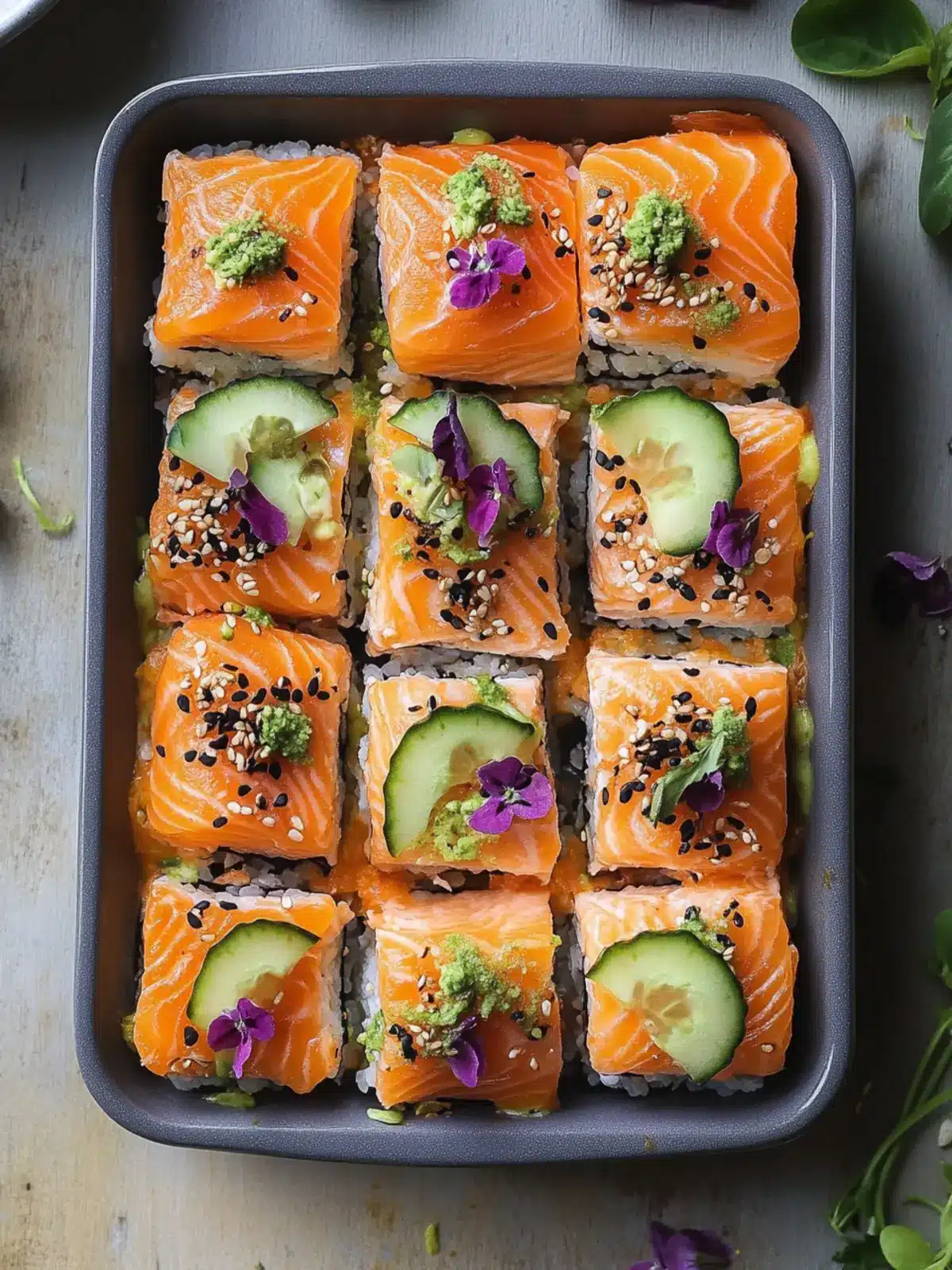 Delicious Salmon Sushi Bake: Your New Favorite Comfort Food 3 Salmon Sushi Bake