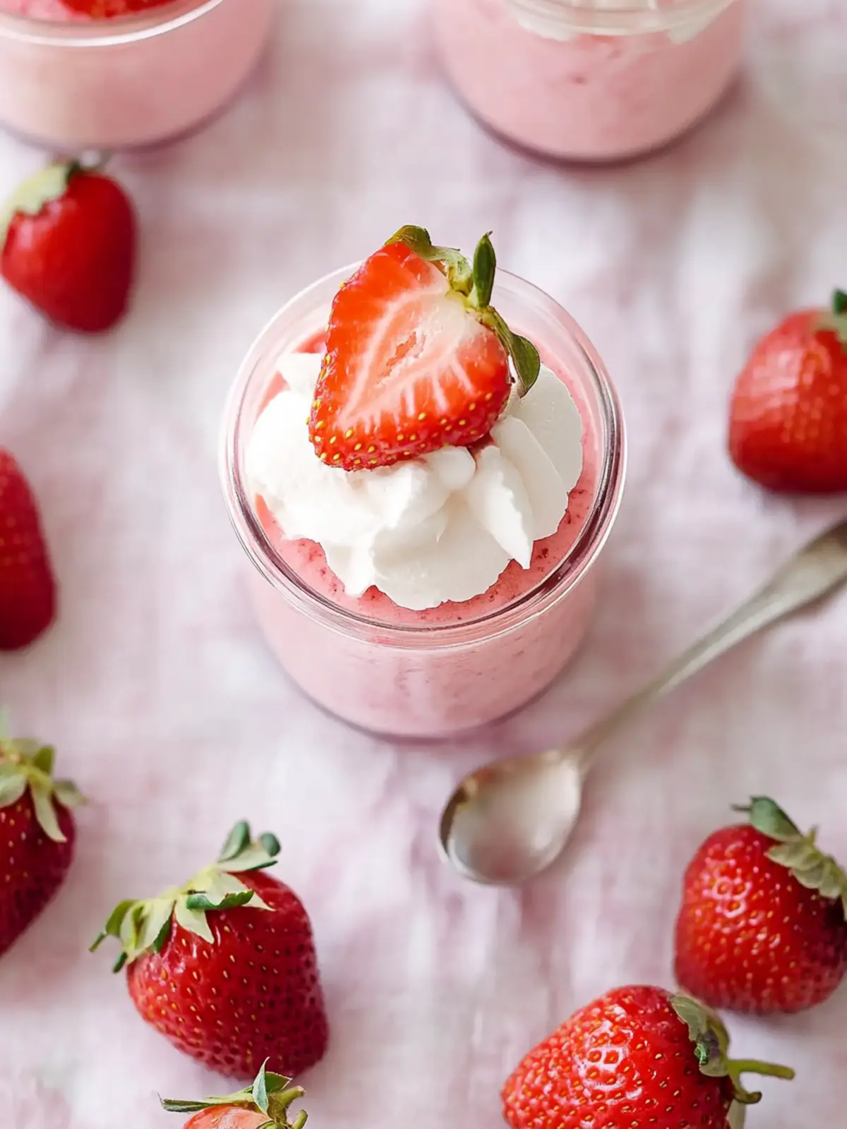 Fluffy Strawberry Mousse: A Delightful Quick Dessert Treat 3 Strawberry Mousse