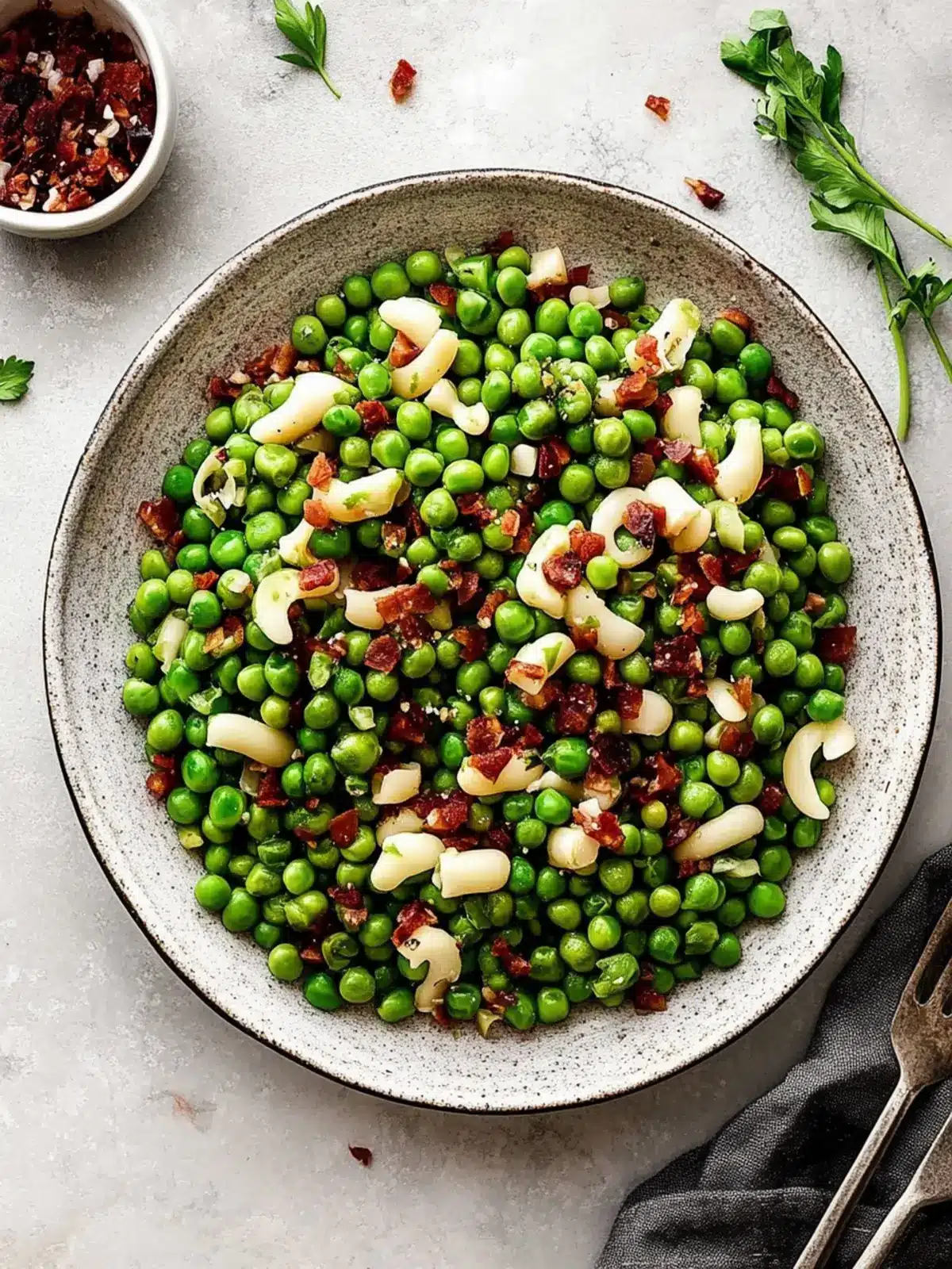 Thanksgiving Peas with Pancetta and Pears - A Flavorful Twist 4 Thanksgiving Peas